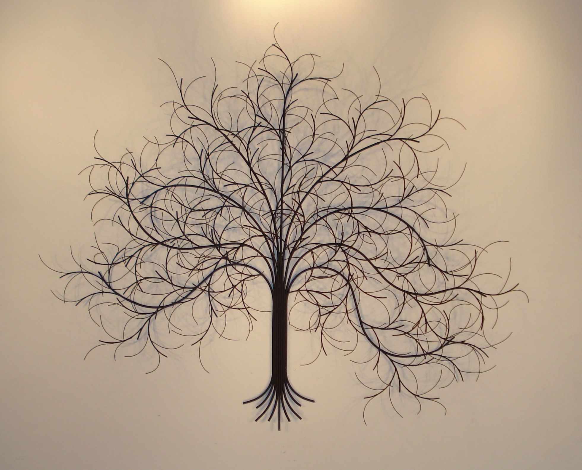 March Tree Metal Wall Art – Metal Sculpture And Wall Decor – Gurtan Within Wall Art Metal (Photo 6 of 20)