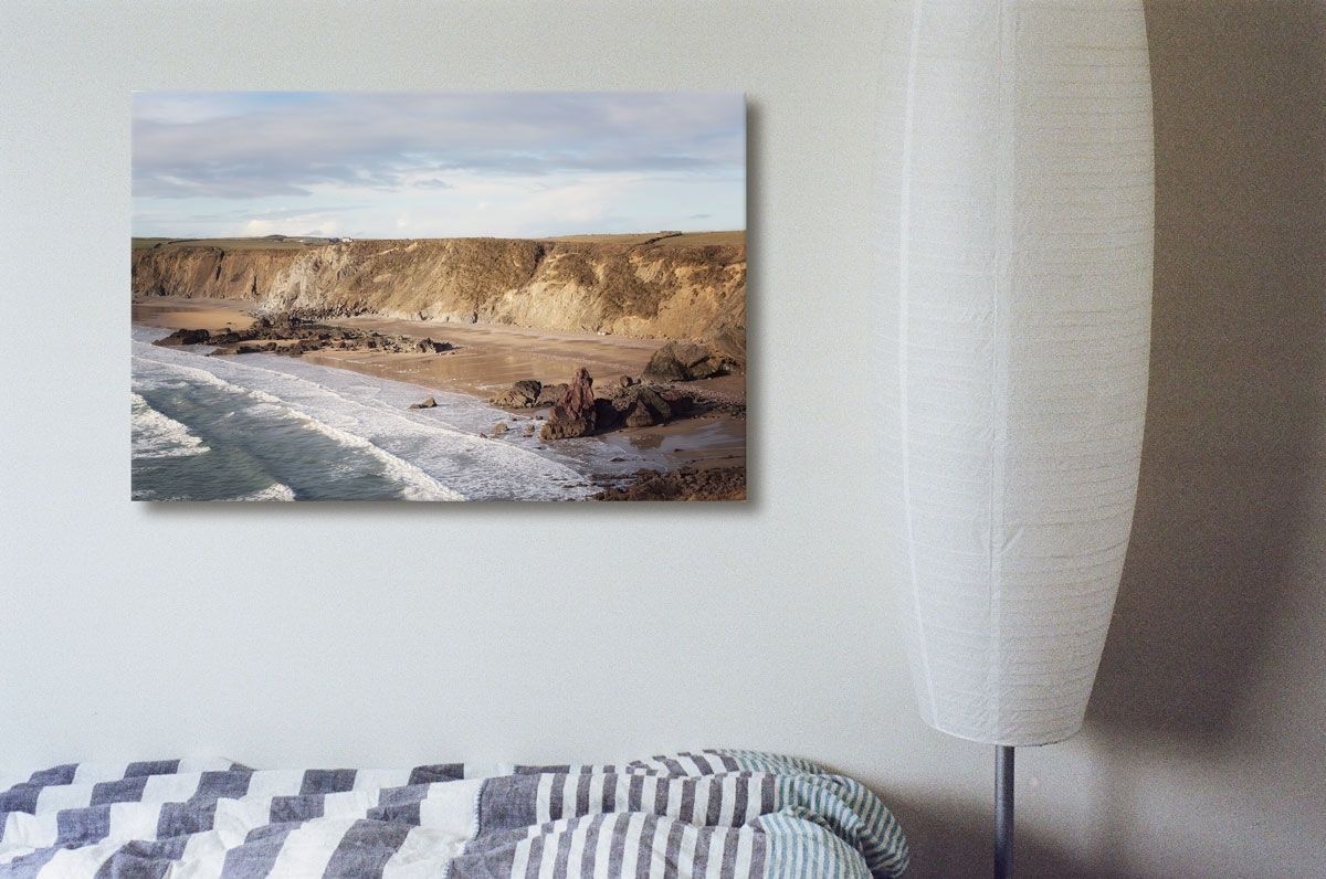 Marloes Sands Beach Canvas Print Wall Art | Pembrokeshire Within Beach Wall Art (View 16 of 20)