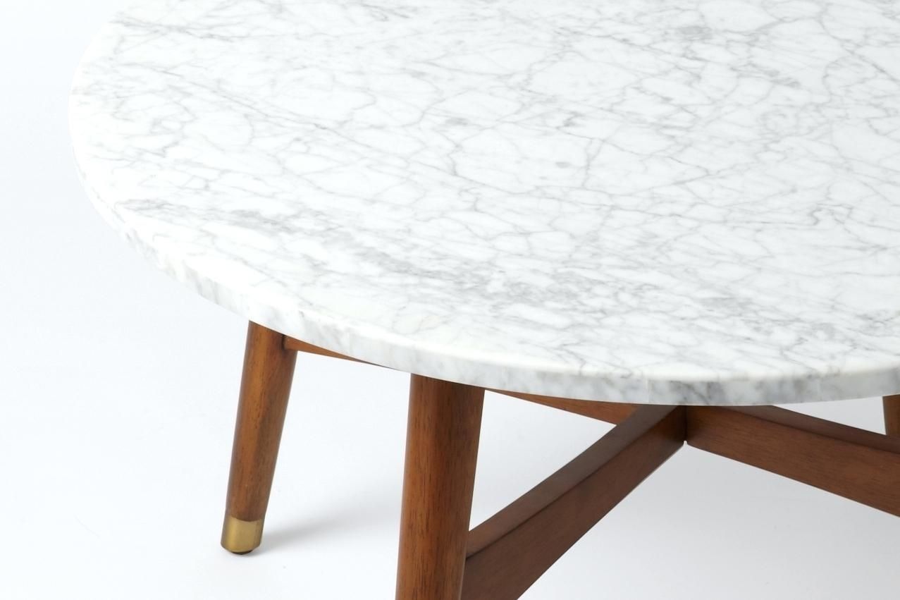 Mid Century Modern Walnut Coffee Table – Thewkndedit For Mid Century Modern Marble Coffee Tables (Photo 19 of 30)