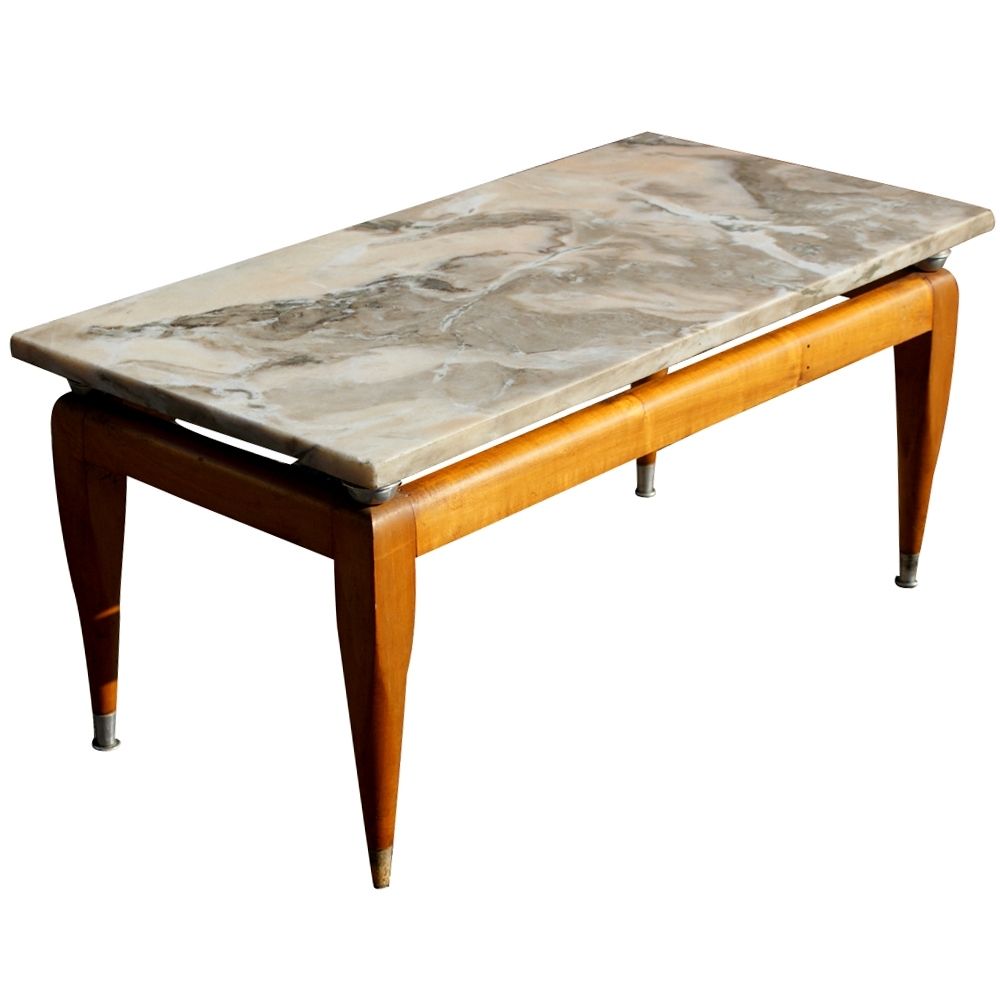 Midcentury Retro Style Modern Architectural Vintage Furniture From Within Mid Century Modern Marble Coffee Tables (Photo 6 of 30)