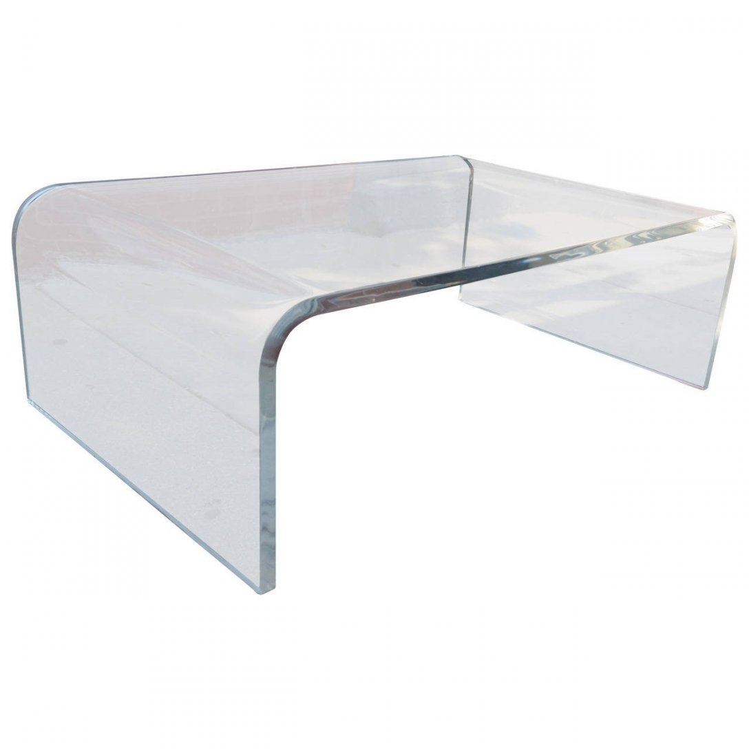 Modern Acrylic Coffee Table Within Modern Acrylic Coffee Tables (Photo 1 of 30)