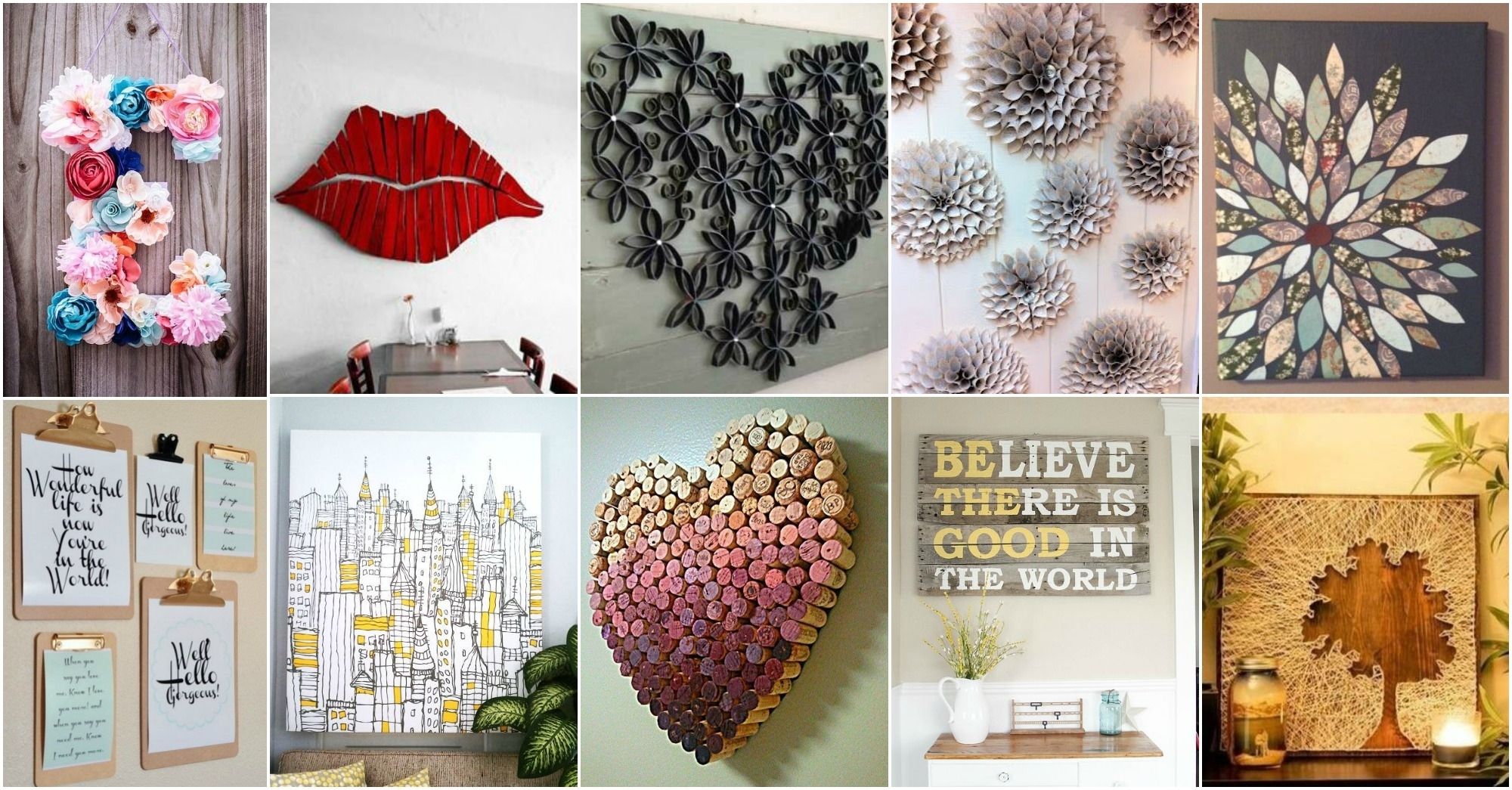 More Amazing Diy Wall Art Ideas With Regard To Diy Wall Art Projects (Photo 1 of 20)