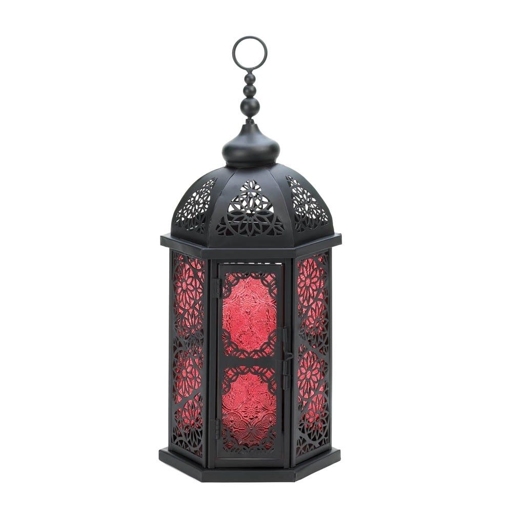 Moroccan Lantern Lamp, Large Decorative Outdoor Lanterns Table Lamp For Large Outdoor Lanterns (Photo 11 of 20)