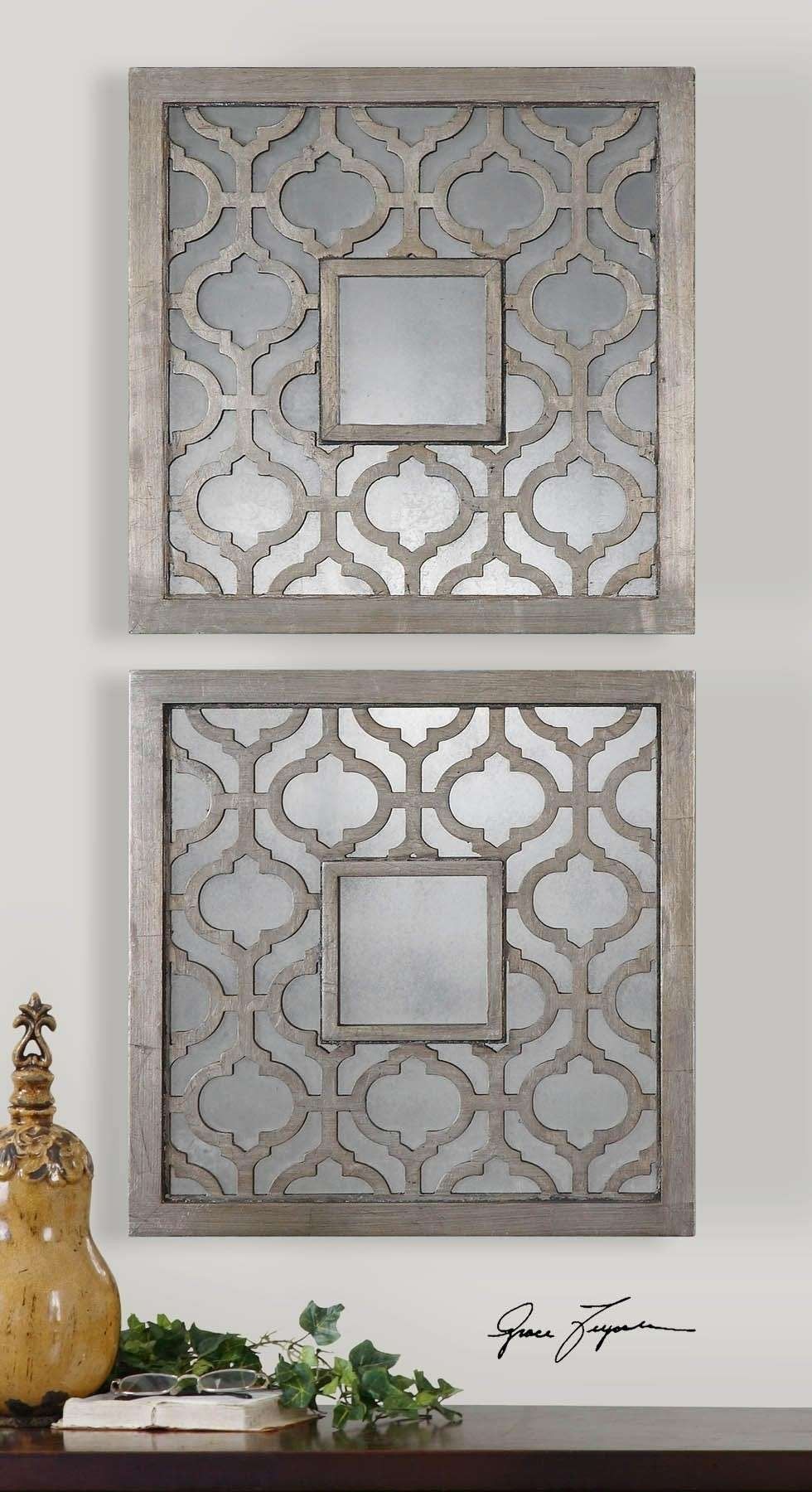 Moroccan Wall Decor Elegant Multi Piece Metal Art Image Noticeable Intended For Moroccan Wall Art (Photo 18 of 20)