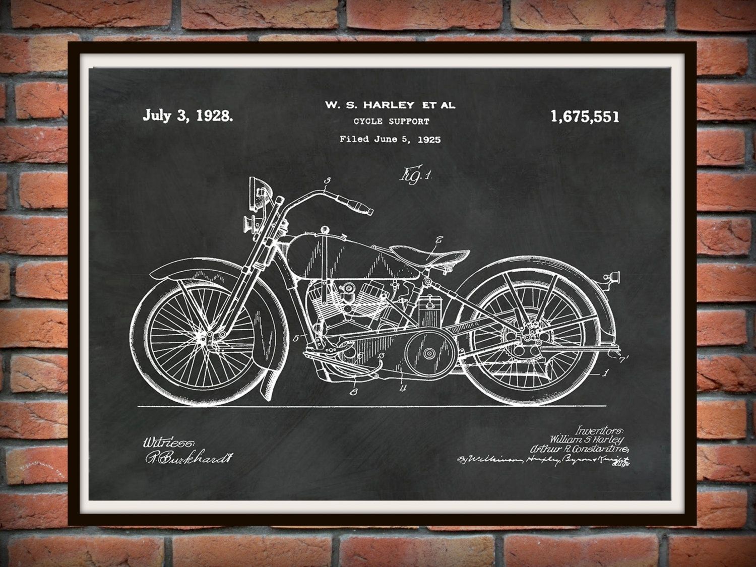 Motorcycle Wall Art Black : Andrews Living Arts – Perfect Ideas Regarding Motorcycle Wall Art (View 16 of 20)