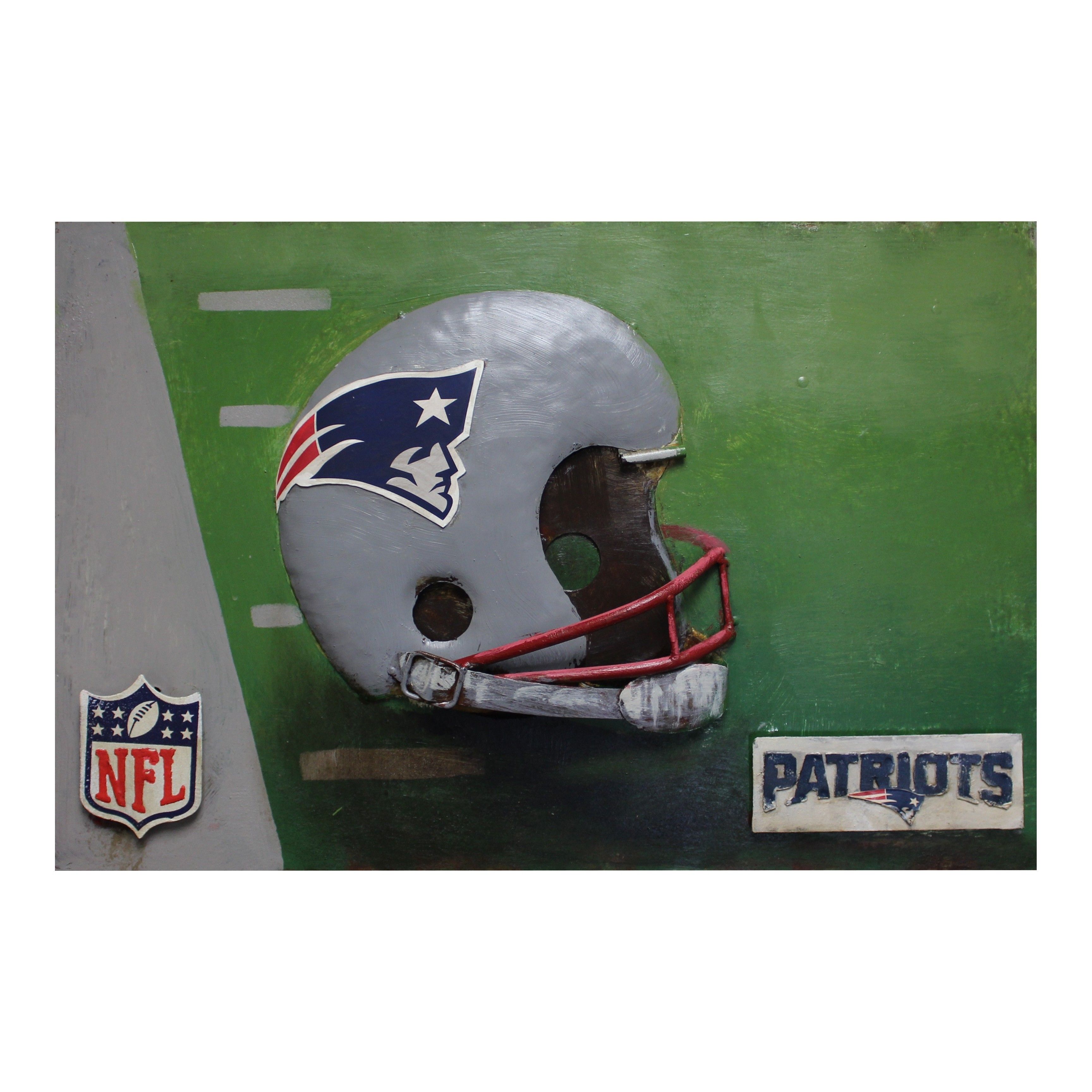 Nfl New England Patriots Metal Wall Art @ Loria Awards For Nfl Wall Art (View 5 of 20)