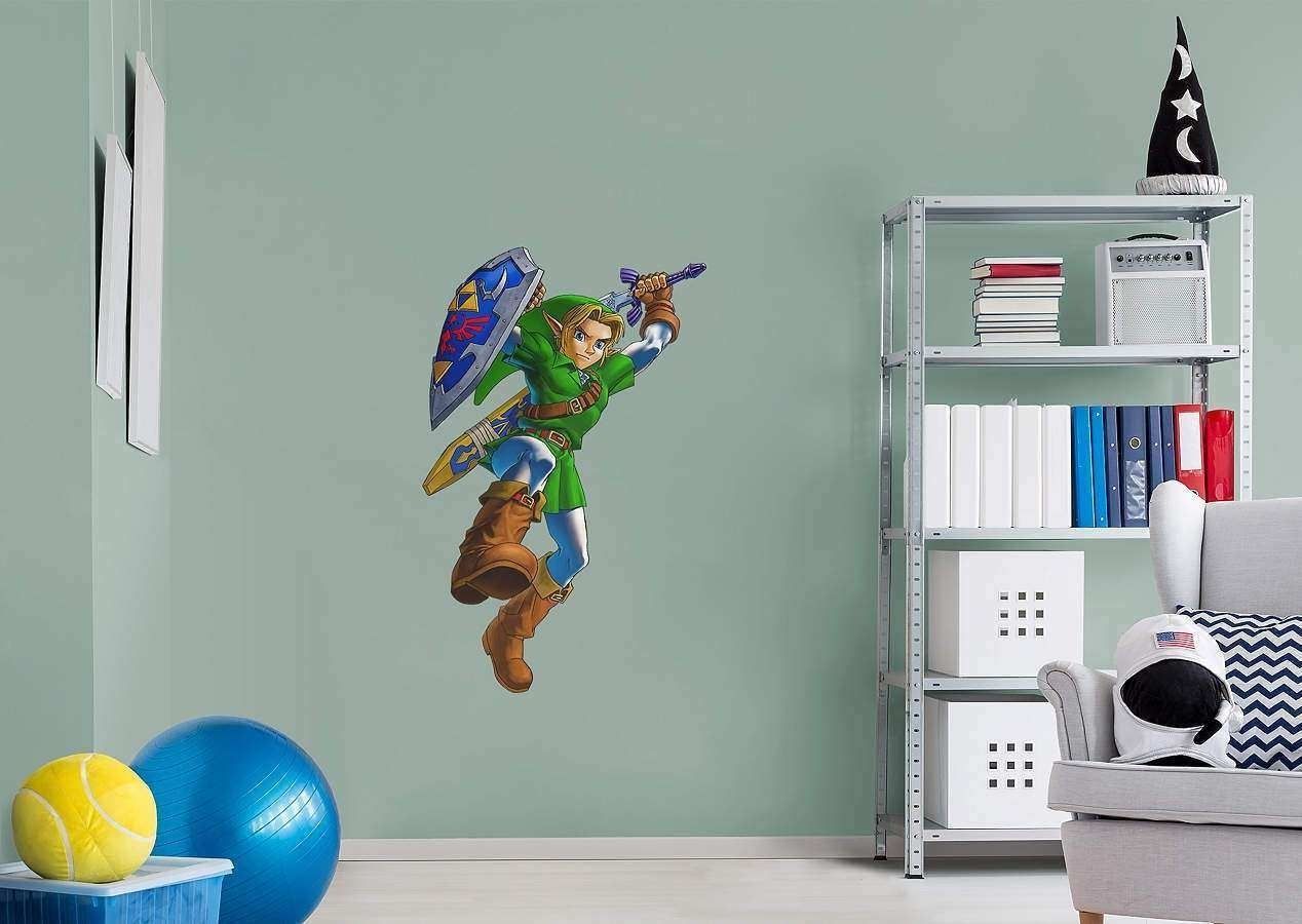 Nintendo Wall Art Best Of Link™ The Legend Of Zelda™ Wall Decal Intended For Nintendo Wall Art (View 6 of 20)