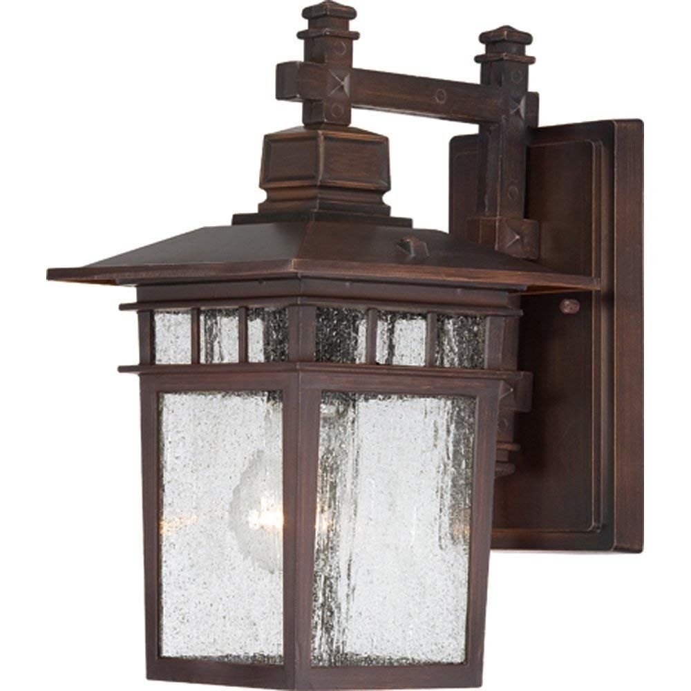 Nuvo Lighting 60/4951 Cove Neck One Light Wall Lantern/arm Down 100 Pertaining To Outdoor Lanterns At Amazon (View 15 of 20)