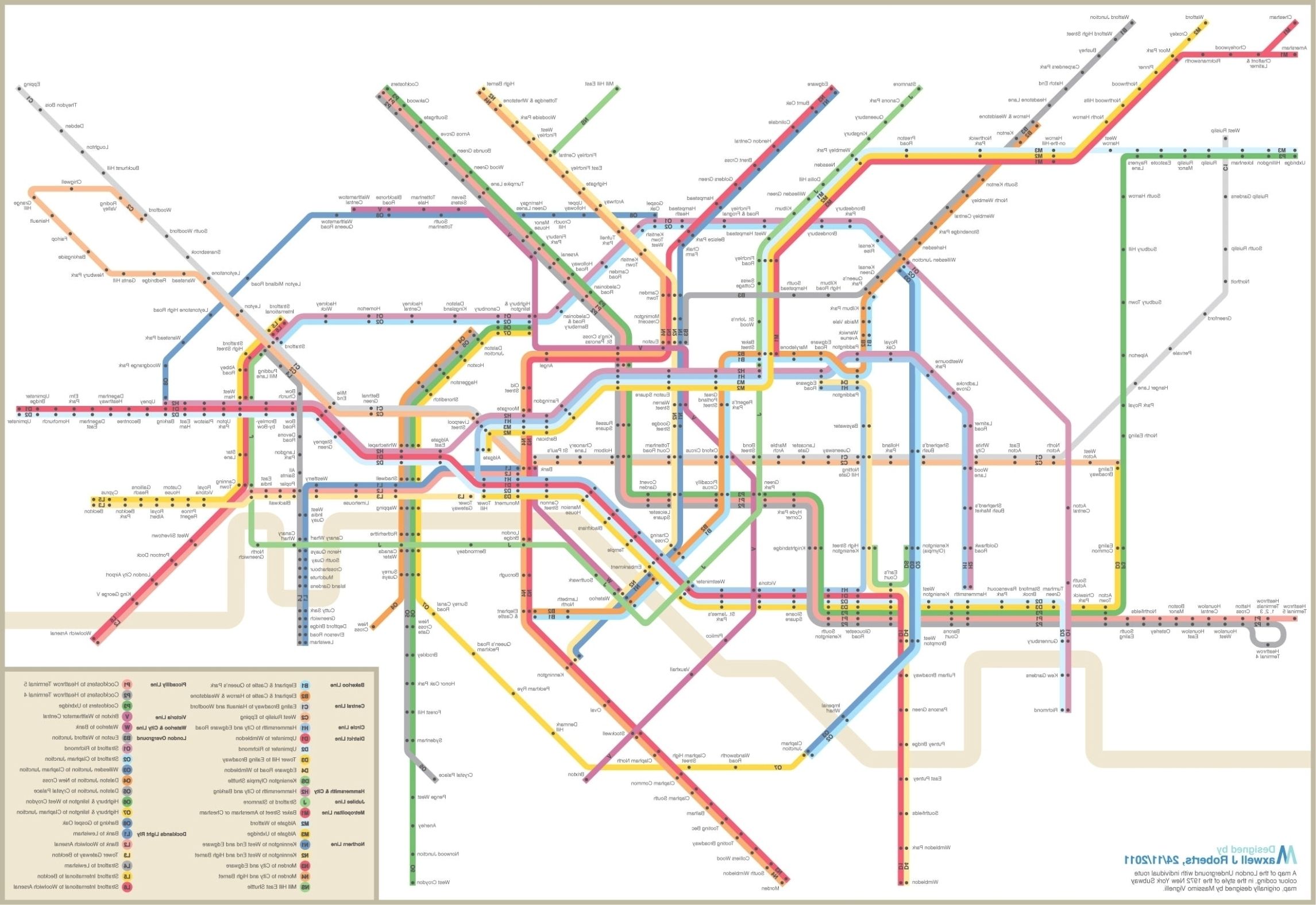 20 The Best New York Subway Map Wall Art
