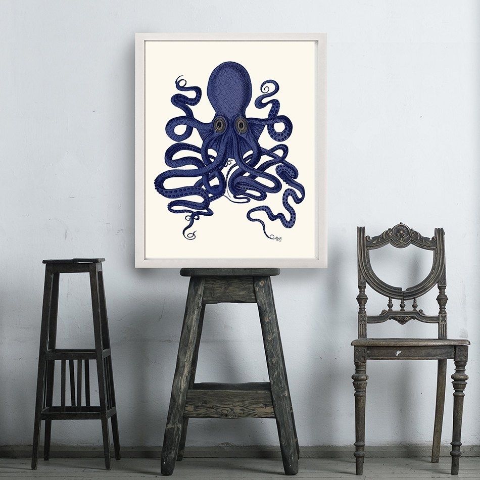 Featured Photo of 2024 Best of Octopus Wall Art
