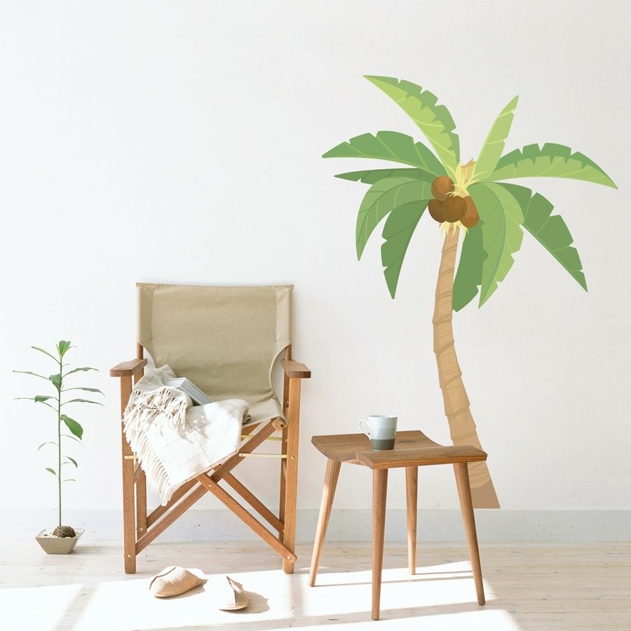 One Palm Tree Wall Art : Andrews Living Arts – The Charm Of Palm With Palm Tree Wall Art (Photo 10 of 20)