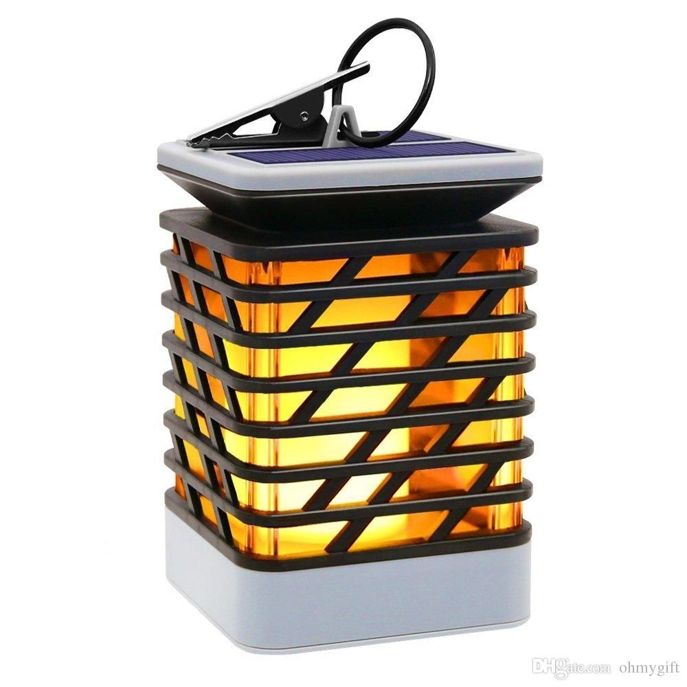 Online Cheap Solar Lights Outdoor Espier Led Flickering Flame Torch With Regard To Outdoor Orange Lanterns (Photo 15 of 20)