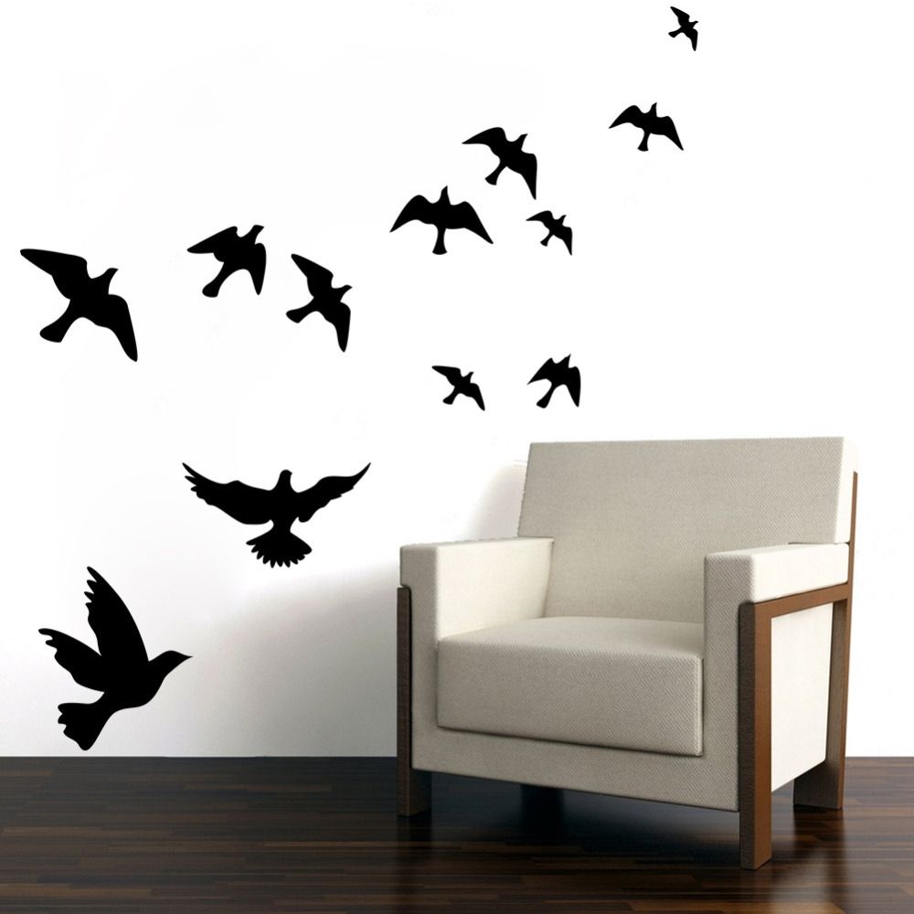 Online Shop Hot Selling Pretty Geese Ducks Birds Flying Wall Art Intended For Bird Wall Art (View 7 of 20)