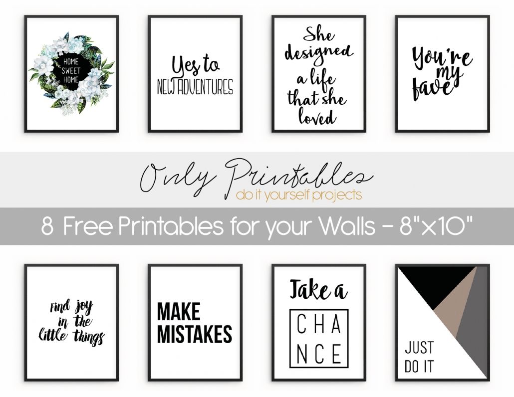 Only Printables | Wall Art Throughout Printable Wall Art (Photo 4 of 20)
