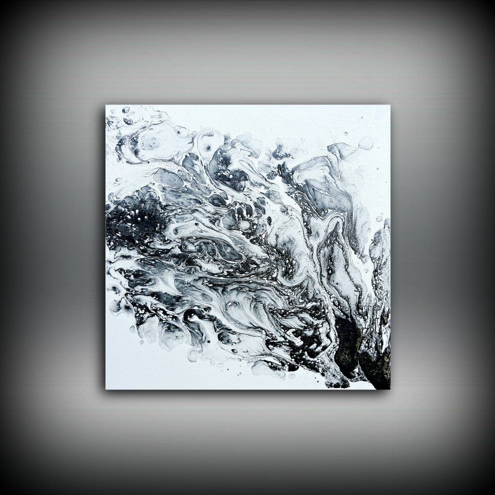 Original Painting, Art Painting Acrylic Painting Abstract Painting Inside White Wall Art (Photo 17 of 20)