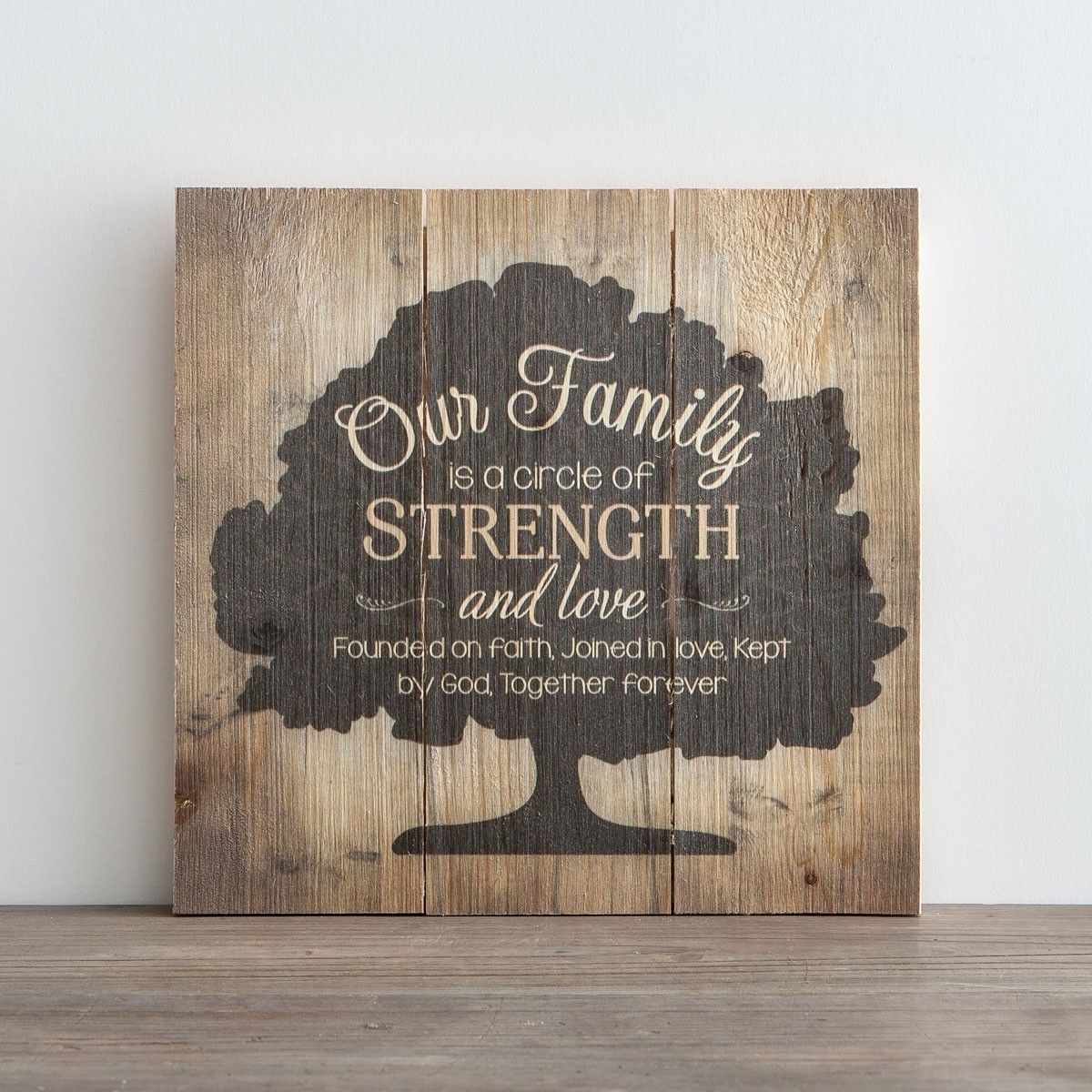Our Family – Plank Wall Art | Dayspring Pertaining To Plank Wall Art (View 3 of 20)