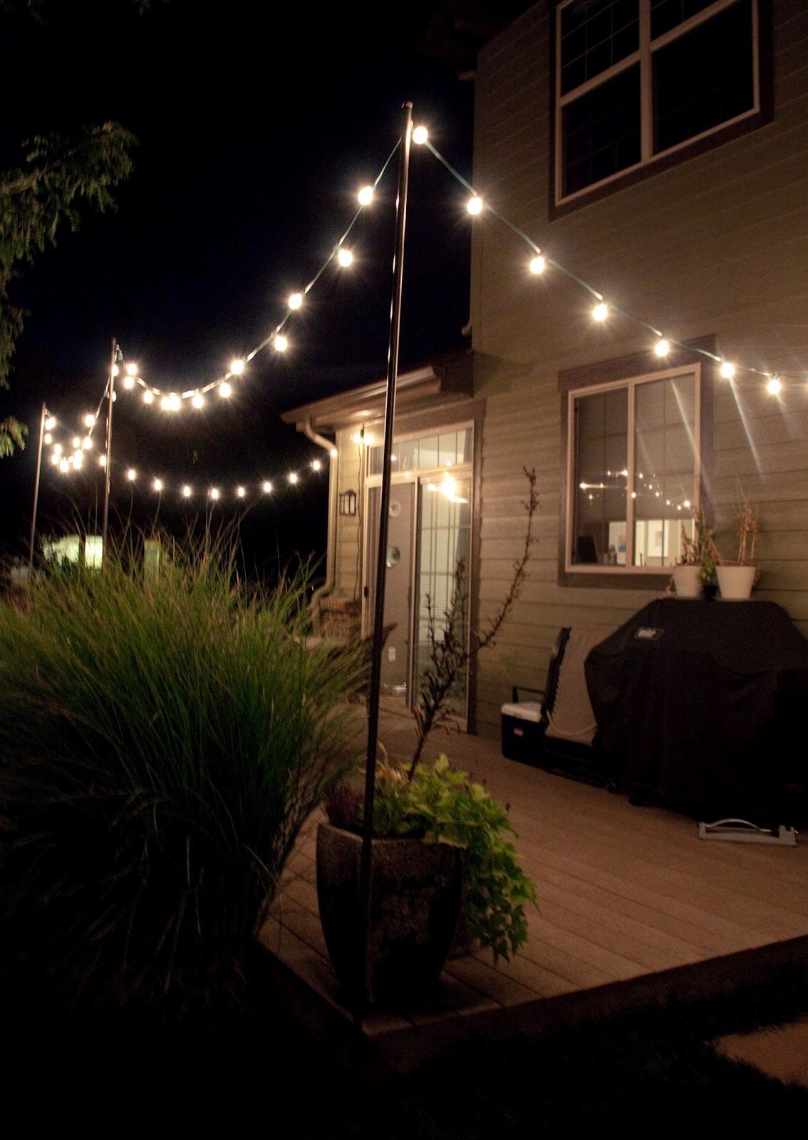 Outdoor Hanging String Lights | Catalunyateam Home Ideas : Limit An Pertaining To Outdoor String Lanterns (View 11 of 20)