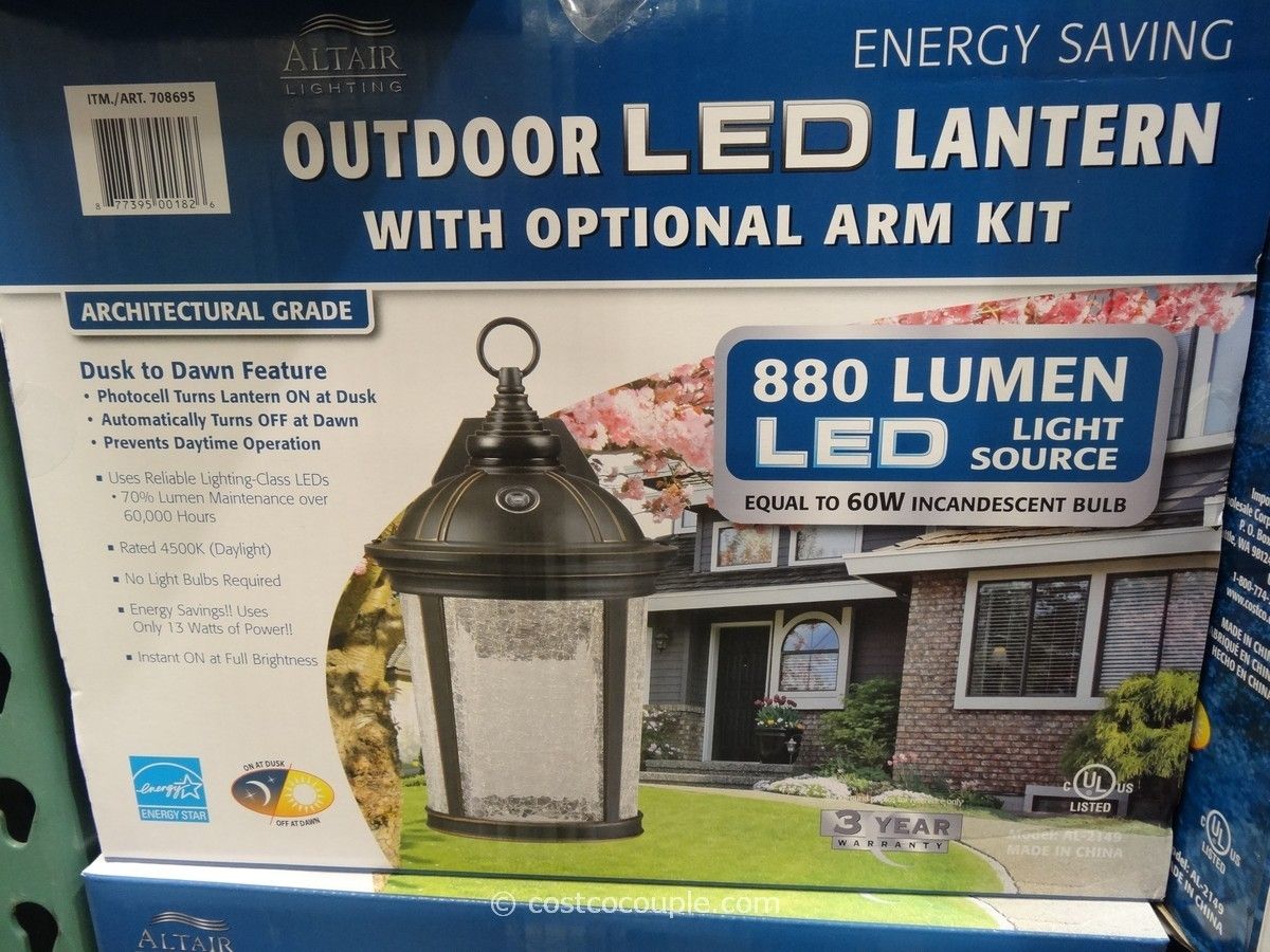 Outdoor Led Lantern For Outdoor Lanterns At Costco (Photo 7 of 20)