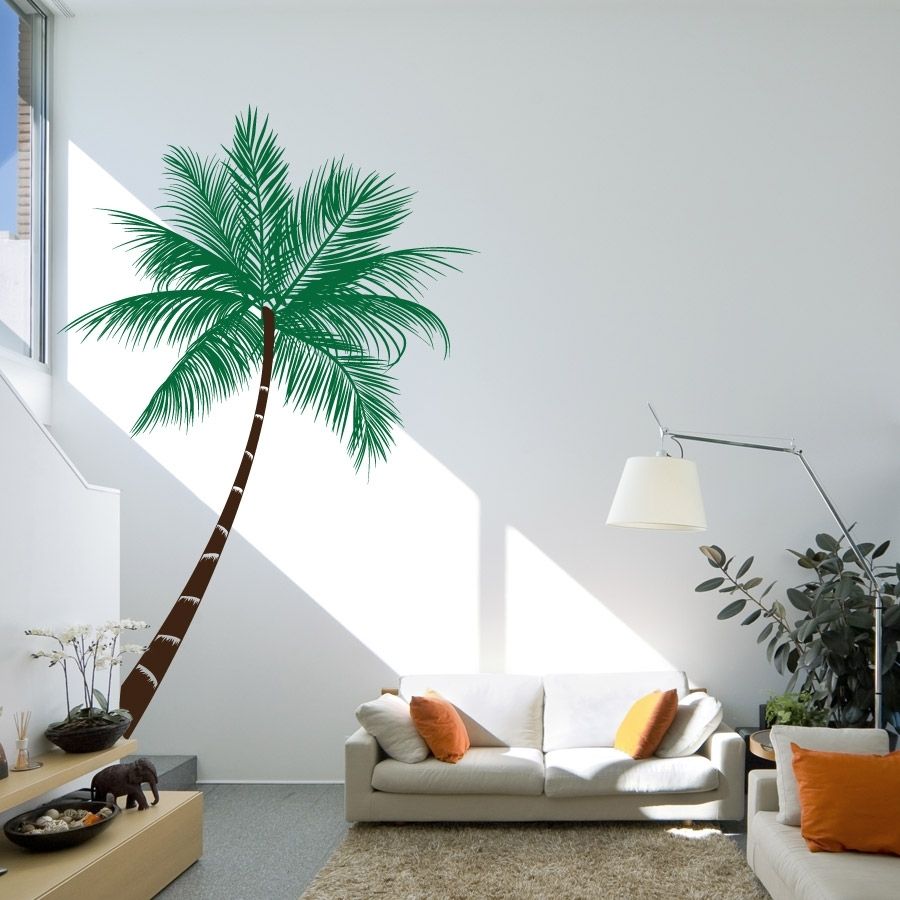 Featured Photo of 20 The Best Palm Tree Wall Art