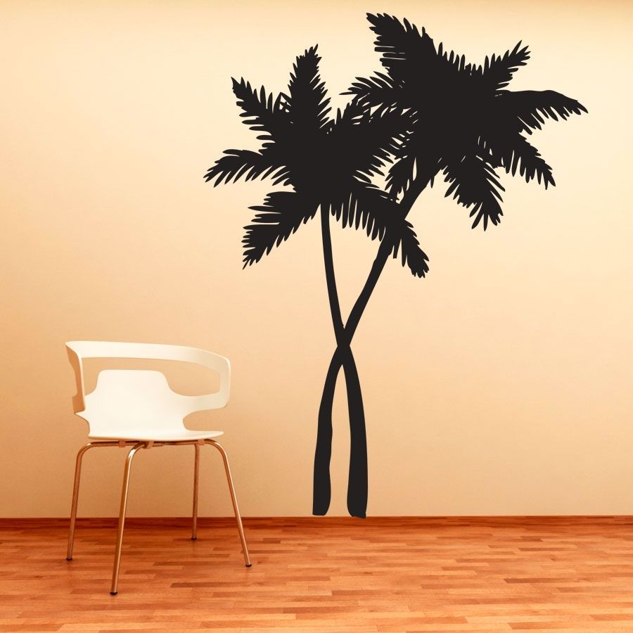 Palm Tree Wall Art This Swaying Trees Decal Will Give Any Room The In Palm Tree Wall Art (Photo 2 of 20)