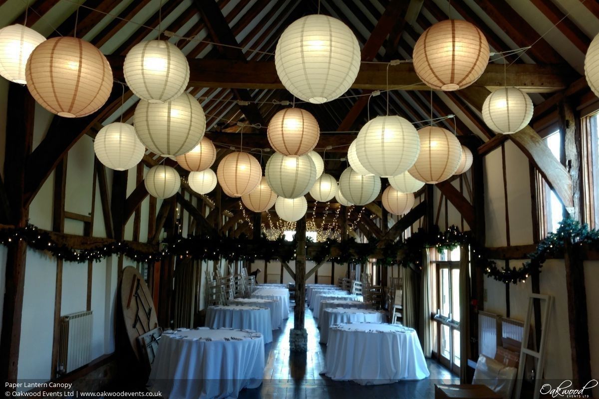 Paper Lantern Hire | Oakwood Events With Regard To Outdoor Hanging Japanese Lanterns (Photo 8 of 20)