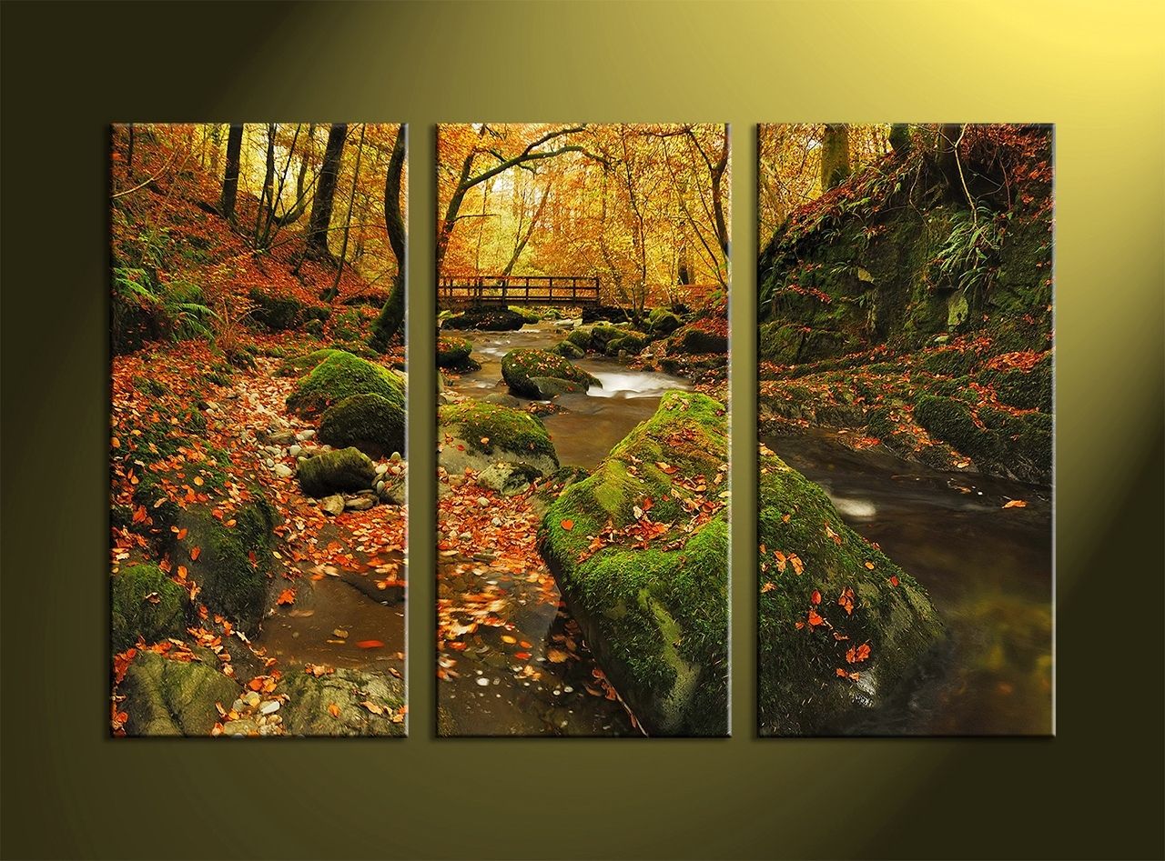 Piece Canvas Home Scenery Nature Wall Art Vvvart Perfect Wall Art Regarding Nature Wall Art (Photo 1 of 20)