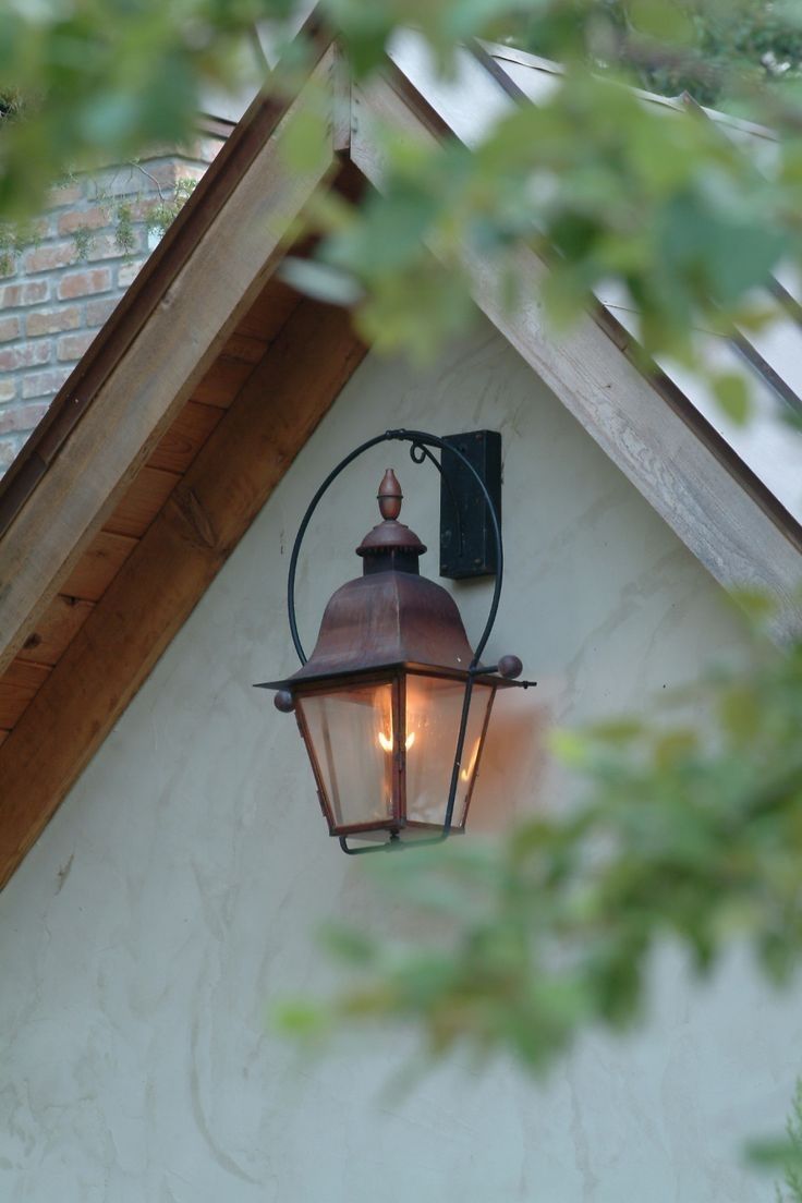 Portfolio Gfci 11 81 In H Black Outdoor Wall Light.wall Light For Copper Outdoor Electric Lanterns (Photo 20 of 20)