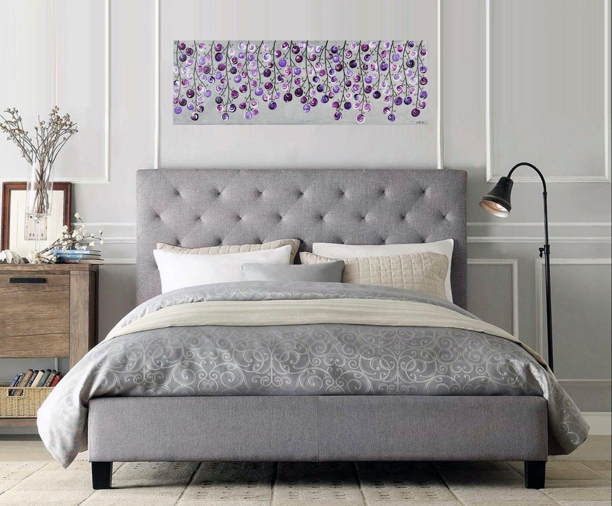 Purple And Grey Wall Art – Www (View 2 of 20)