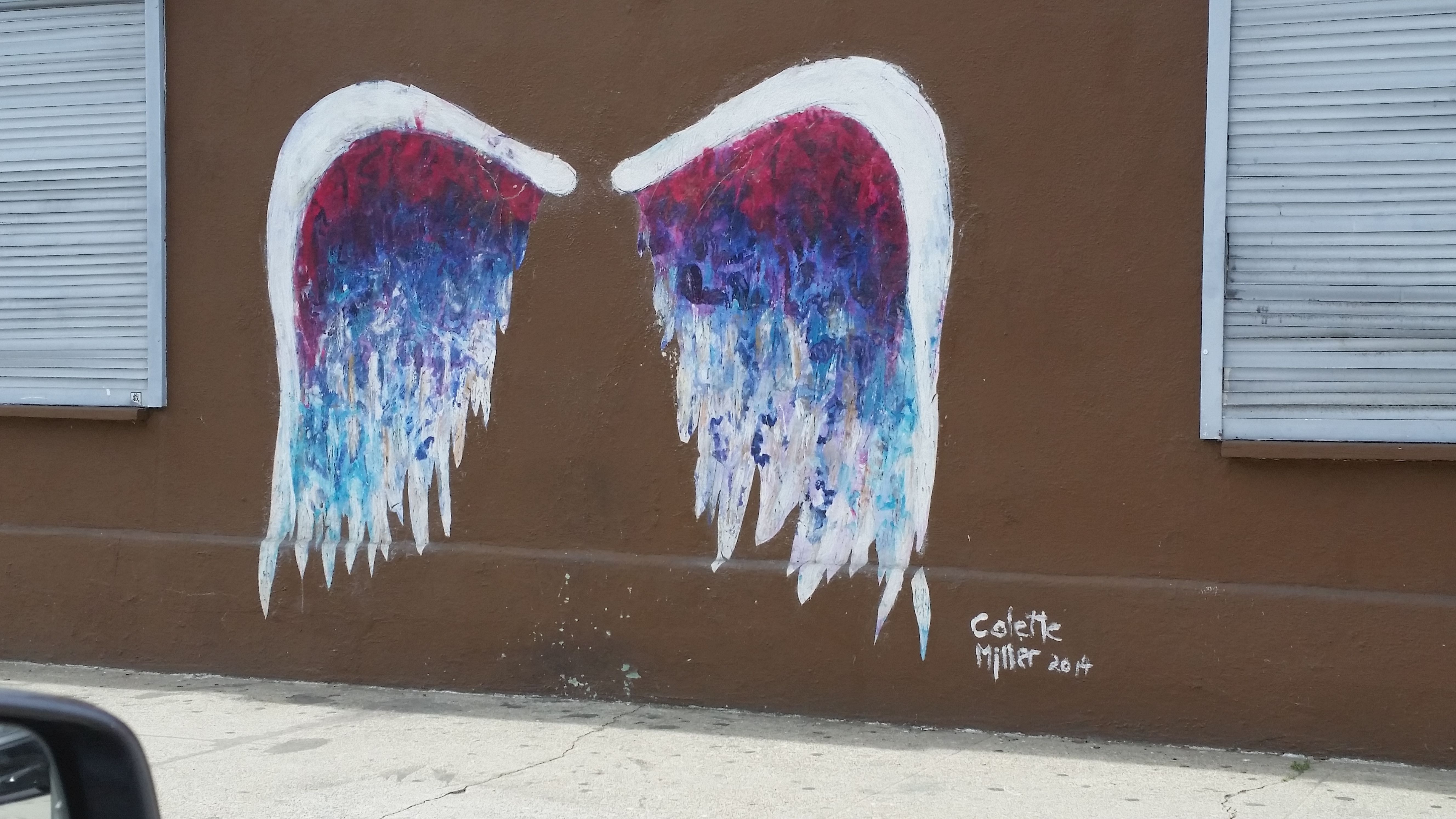 Random Wall Murals Around Los Angeles | City Of Angels And Angles Throughout Los Angeles Wall Art (View 15 of 20)