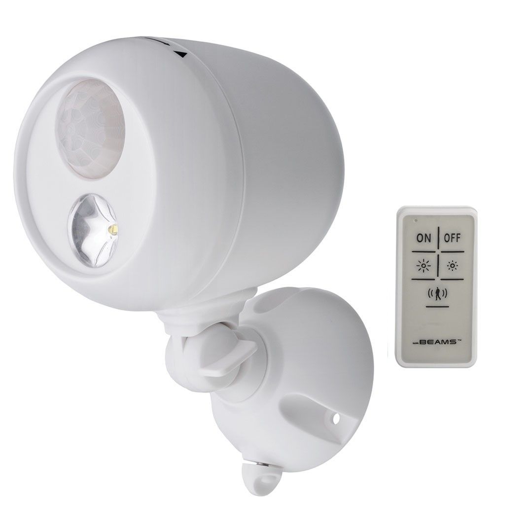 Remote Control Motion Sensor Light | Wireless Spotlight Intended For Outdoor Lanterns With Remote Control (Photo 3 of 20)