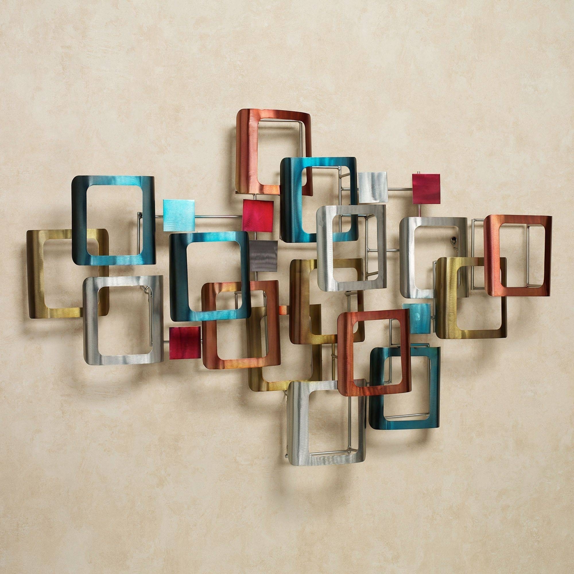 contemporary metal wall decor