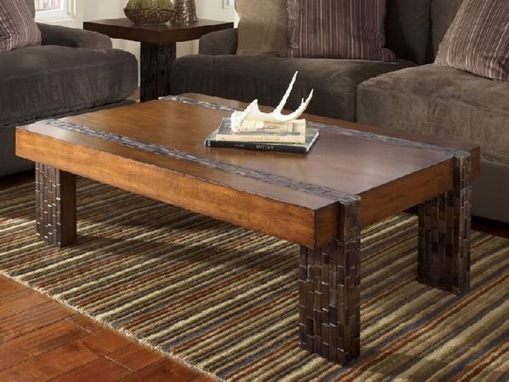 A Modern Rustic Coffee Table: Where Style Meets Functionality