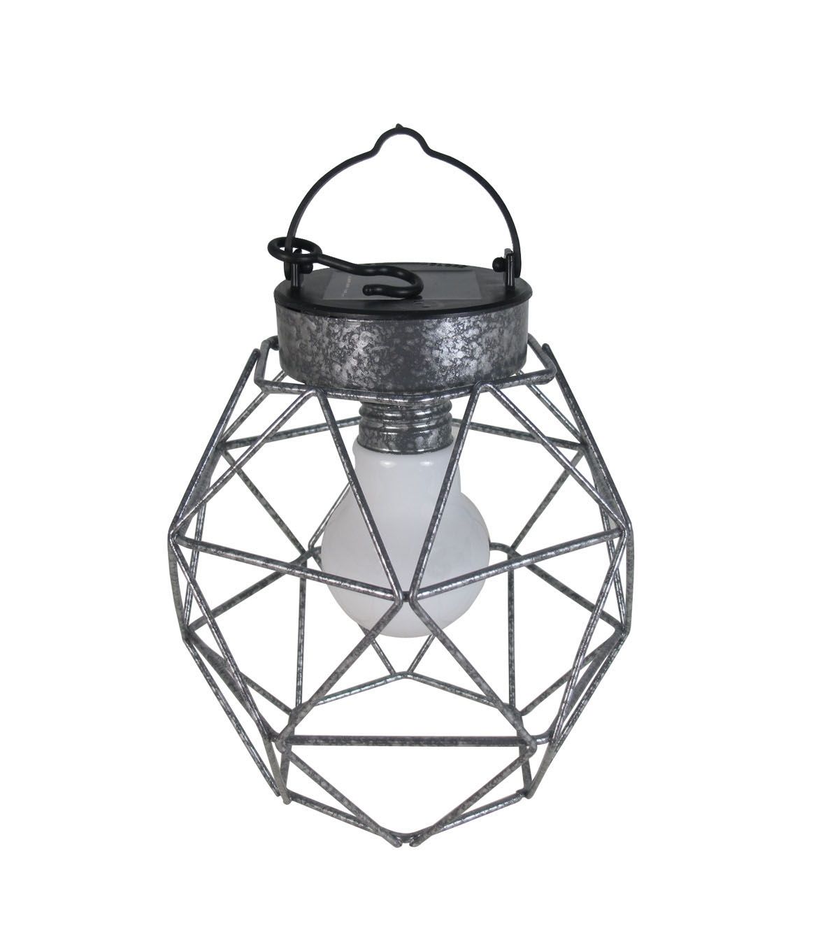 Seaport Galvanized Hexagon Solar Lantern | Joann In Joanns Outdoor Lanterns (View 8 of 20)