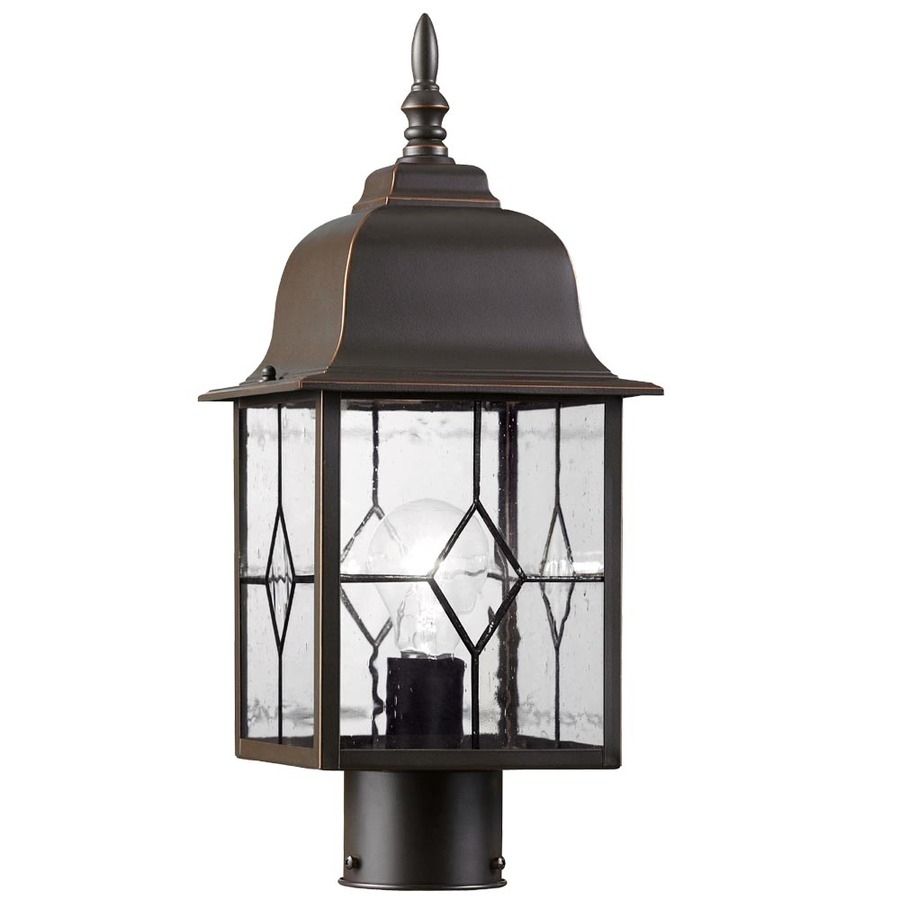 Shop Post Lighting At Lowes Pertaining To Outdoor Post Lanterns (View 13 of 20)