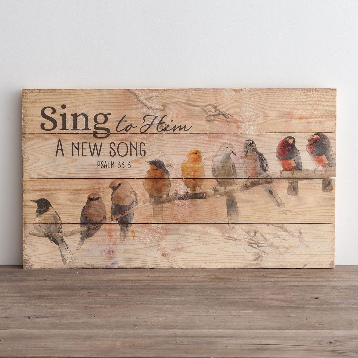 Sing To Him A New Song – Plank Wall Art | For The Home | Pinterest For Plank Wall Art (View 13 of 20)