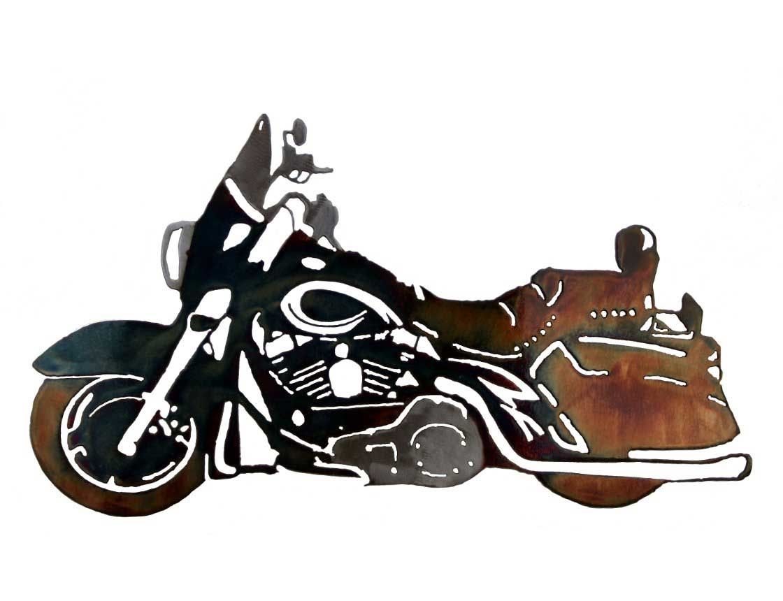 Smw126 Custom Metal Motorcycle Wall Art Hd Classic – Sunriver Metal Regarding Motorcycle Wall Art (View 10 of 20)