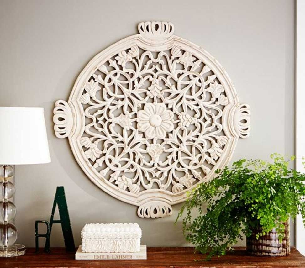 Sofa. Medallion Wall Art – Best Home Decoration Tips Throughout Wood Medallion Wall Art (Photo 15 of 20)