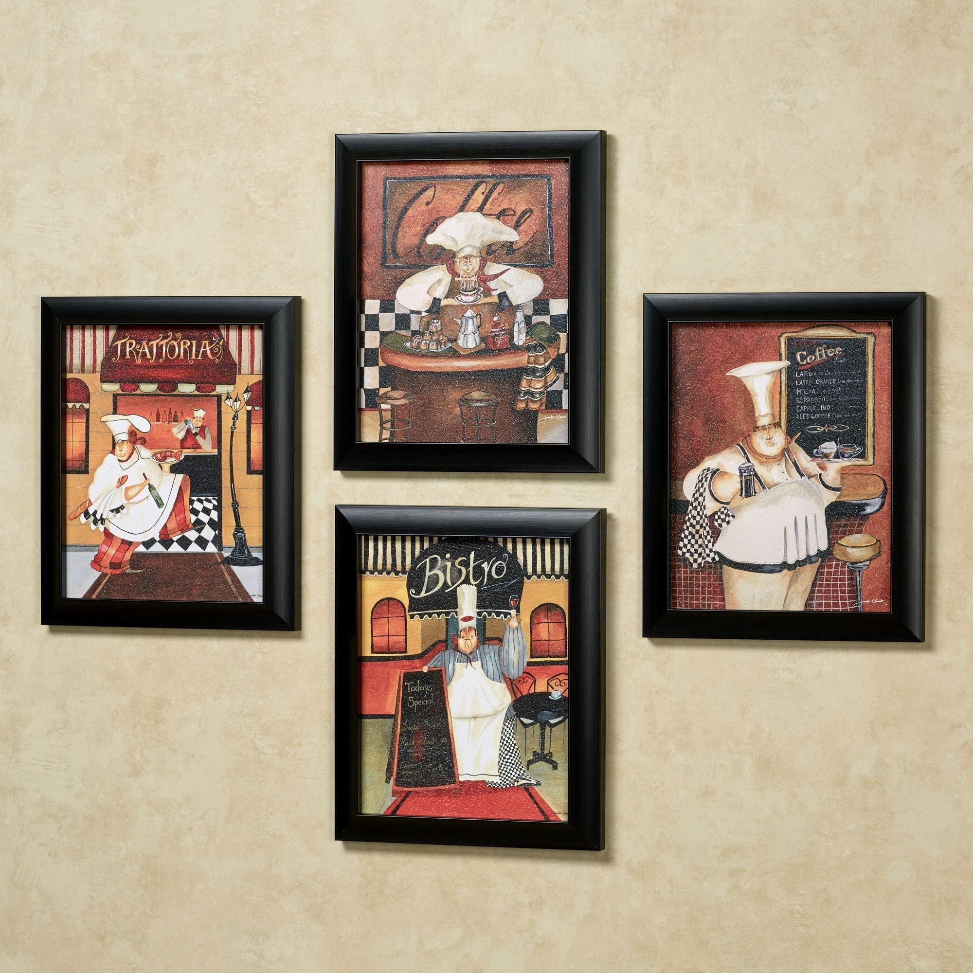 Sonoma Chef Framed Wall Art Set In Wall Art Sets (View 10 of 20)