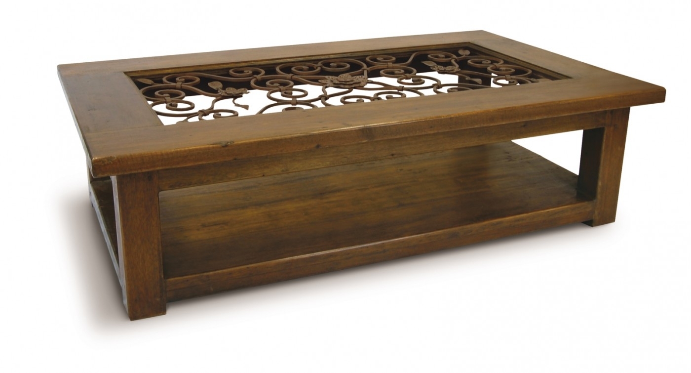 Spanish Colonial Rectangular Coffee Table Iron Tables – Billion With Spanish Coffee Tables (Photo 1 of 30)