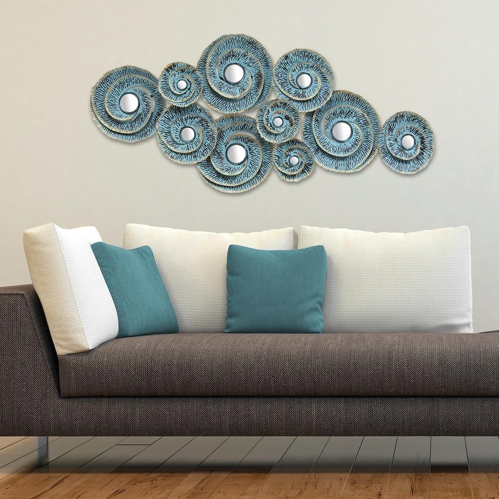 Stratton Home Decor Stratton Home Decor Decorative Waves Metal Wall Pertaining To Decorative Wall Art (Photo 12 of 20)