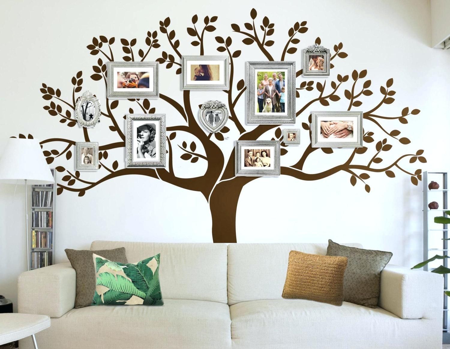 Stunning Large Wood Tree Wall Decor Art On Designs Decoration Diy With Regard To Wall Art (View 14 of 20)
