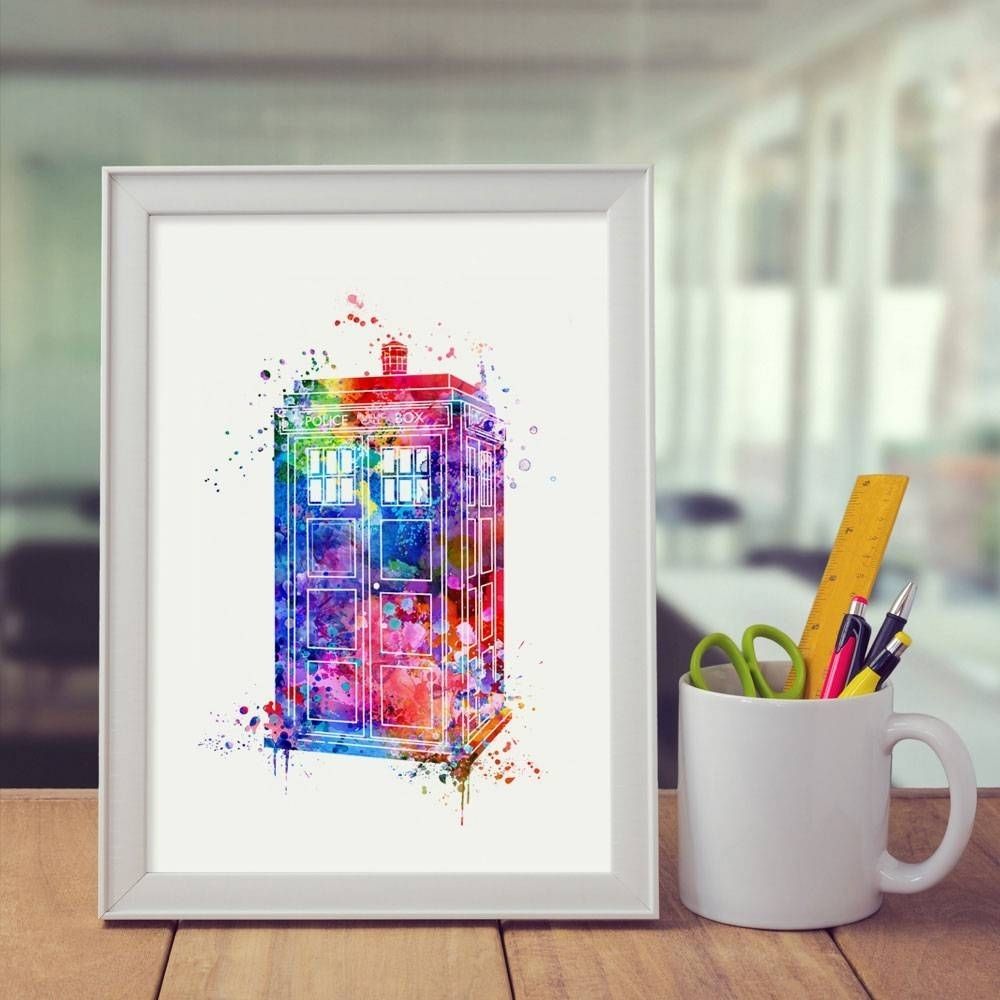 The Best Doctor Who Wall Art, Doctor Who Wall Art – Swinki Morskie Within Doctor Who Wall Art (Photo 19 of 20)