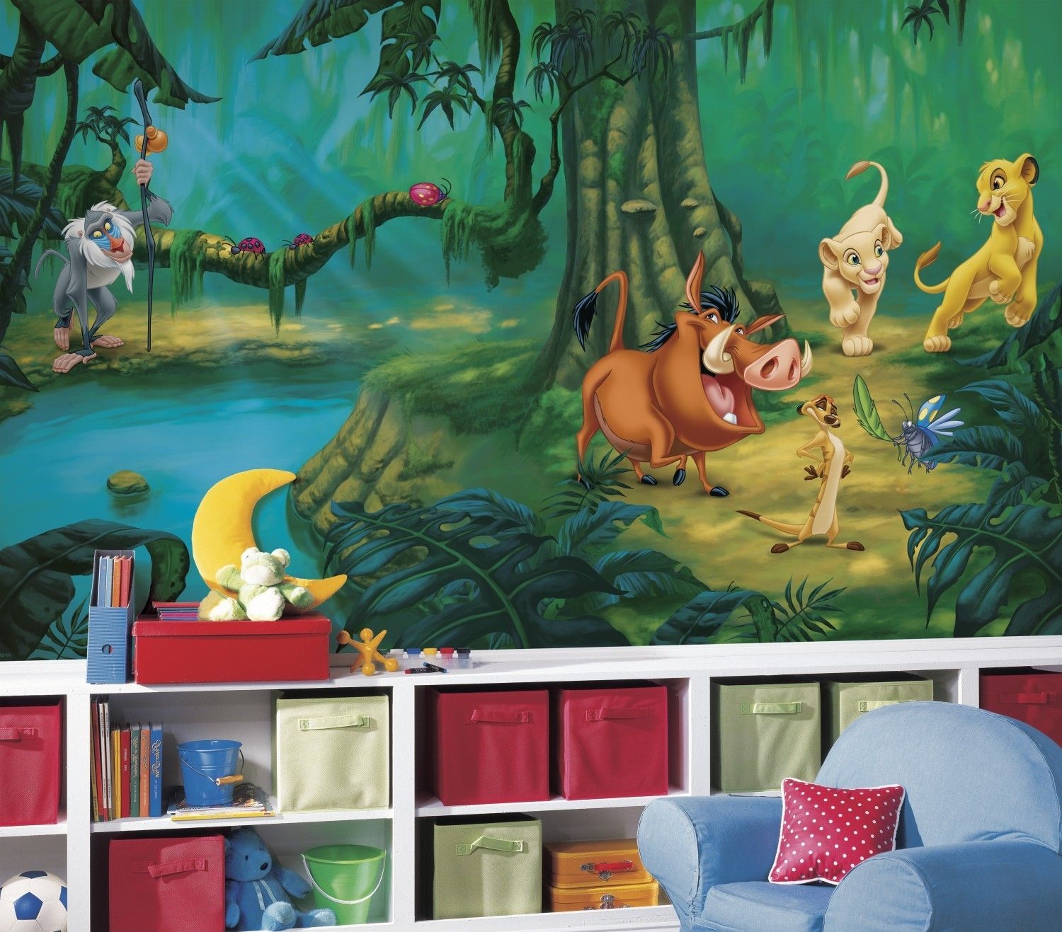 The Lion King Xl Wallpaper Mural 10.5' X 6' | Wall Sticker Shop Pertaining To Lion King Wall Art (Photo 19 of 20)
