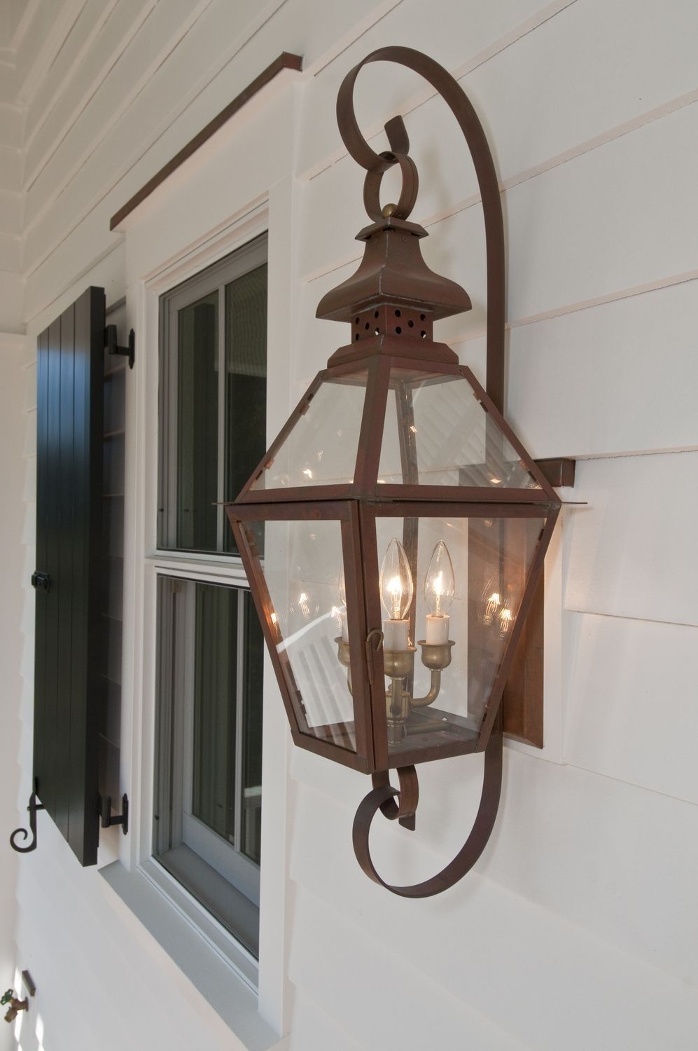 The Tradd Street Ii Lantern — Gas Or Electric | The Collection Inside Outdoor Electric Lanterns (Photo 16 of 20)