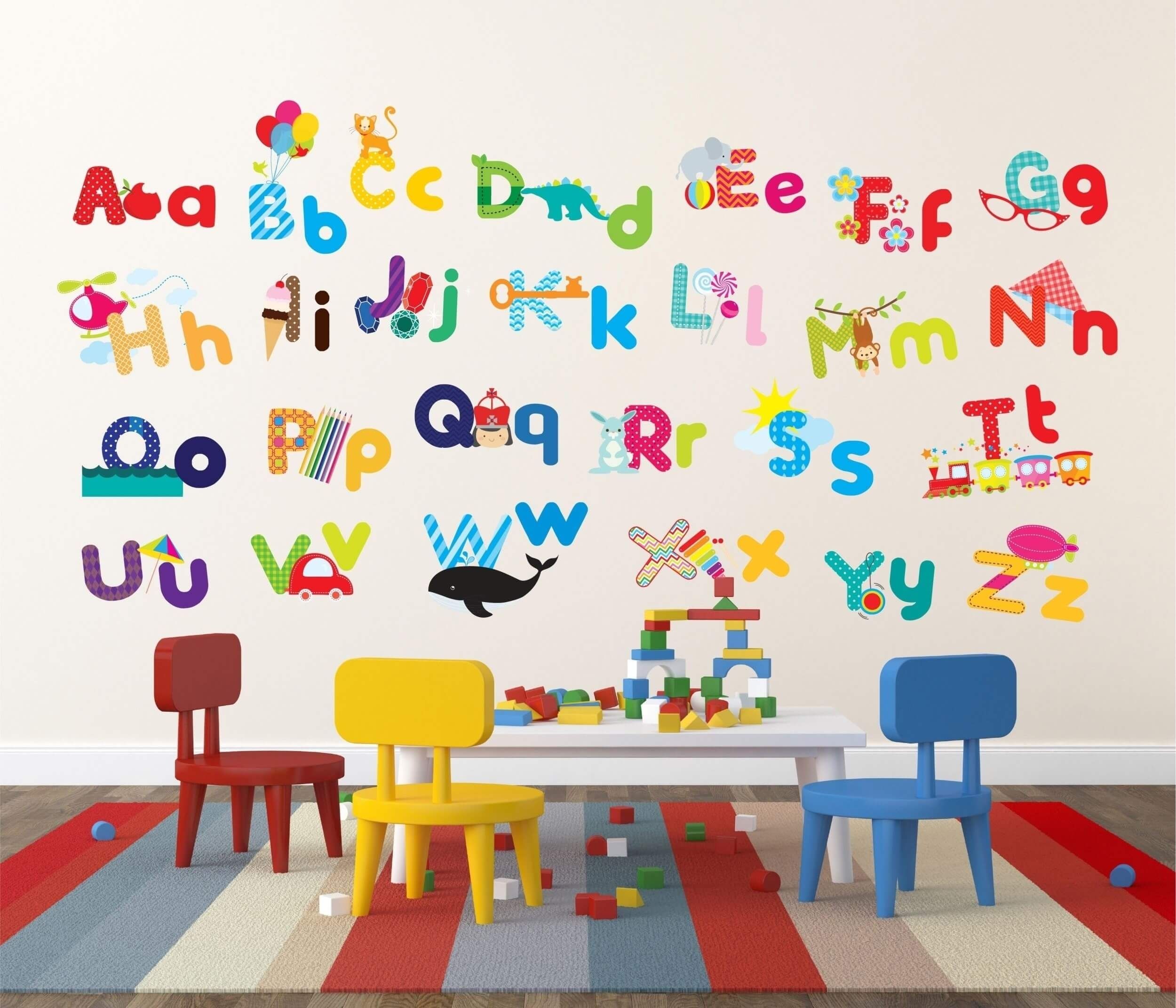 These Educational Wall Ideas Are Perfect For Kids | Nonagon (View 8 of 20)