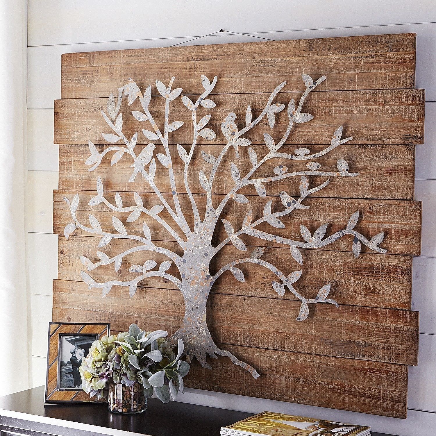 Timeless Tree Wall Decor | Pier 1 Imports … | Metal Work In 2018… Inside Tree Of Life Metal Wall Art (View 4 of 20)