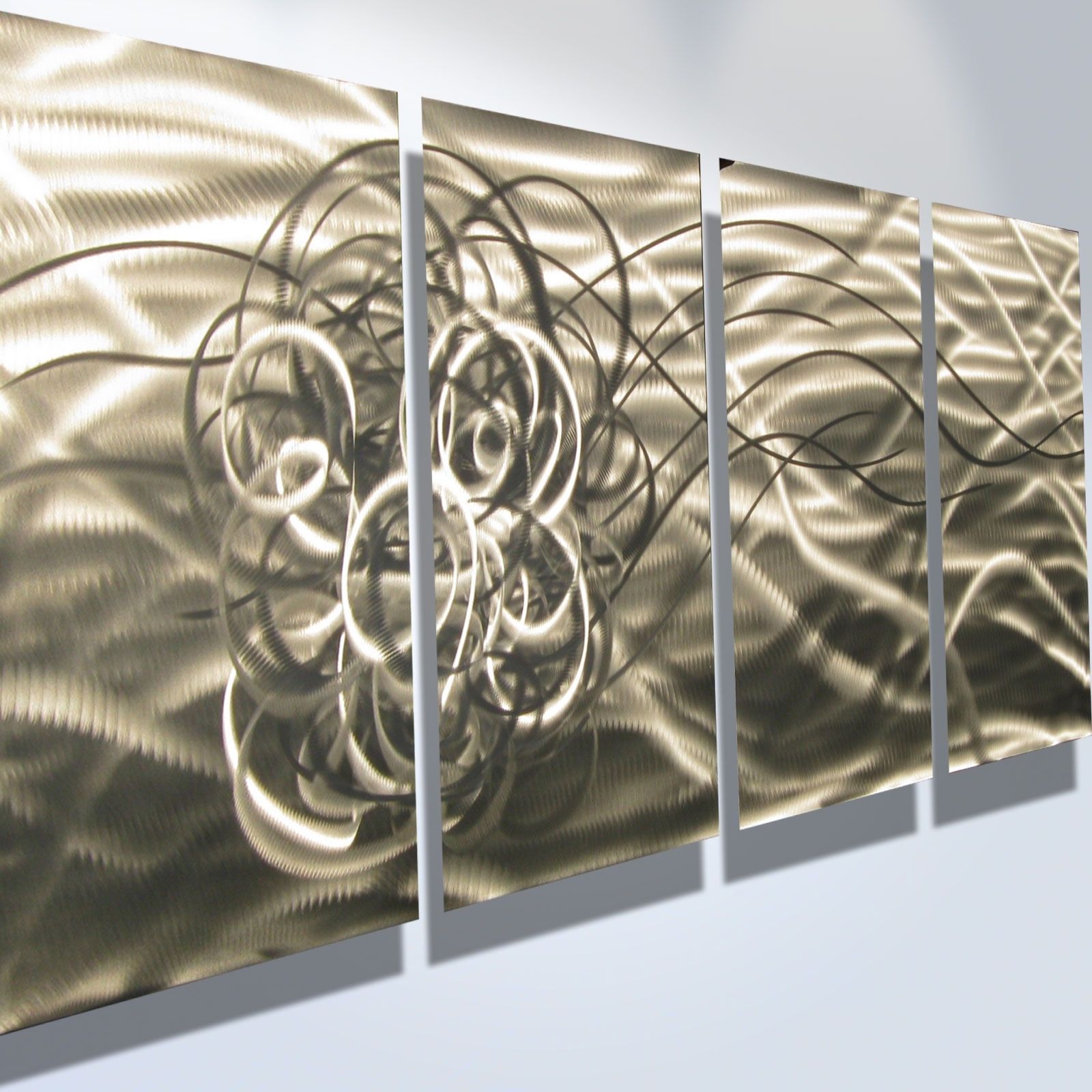 Torrent  Abstract Metal Wall Art Contemporary Modern Decor In Abstract Metal Wall Art (View 7 of 20)