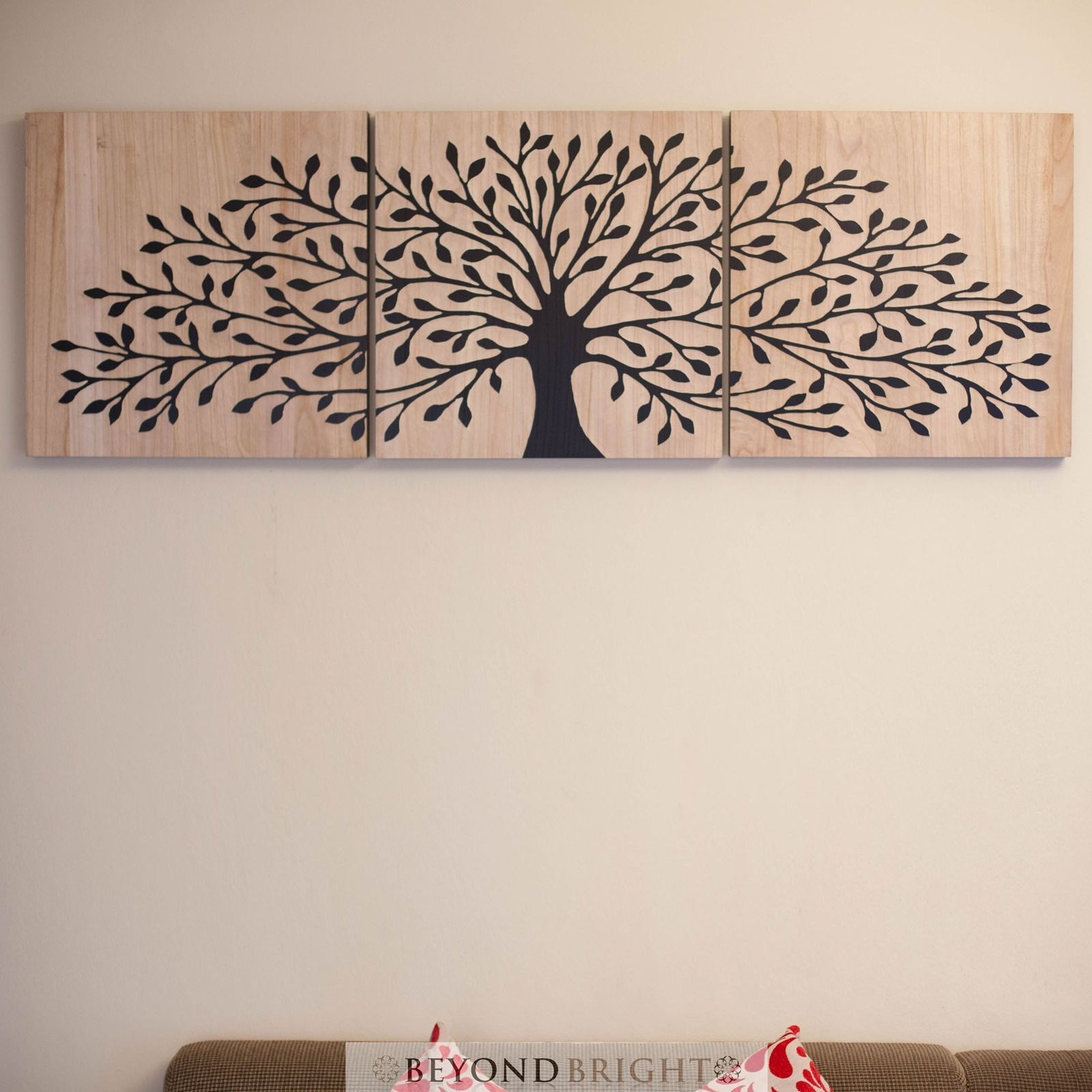 Tree Of Life Wooden Timber Carved Wall Art Blck Mangowood Carving With Tree Of Life Wall Art (View 9 of 20)