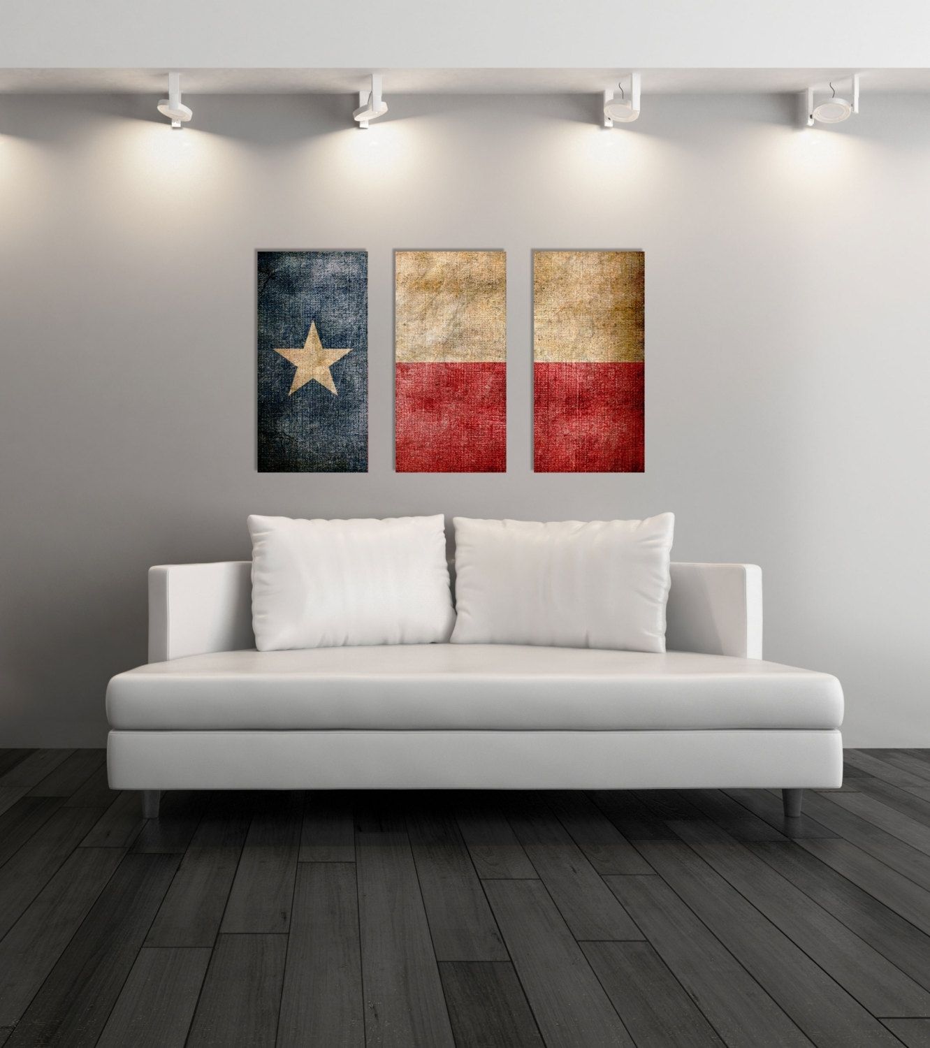 Triptych Vintage Texas Nice Texas Wall Art – Wall Decoration And Pertaining To Texas Wall Art (Photo 8 of 20)