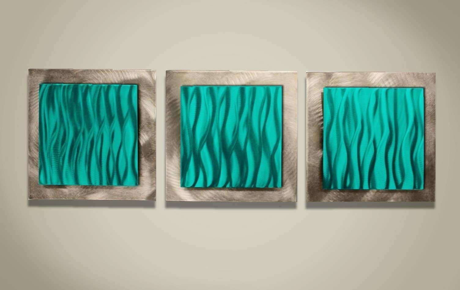 Turquoise And Brown Wall Decor Luxury Wall Art Ideas Design Teal Pertaining To Teal And Brown Wall Art (Photo 4 of 20)